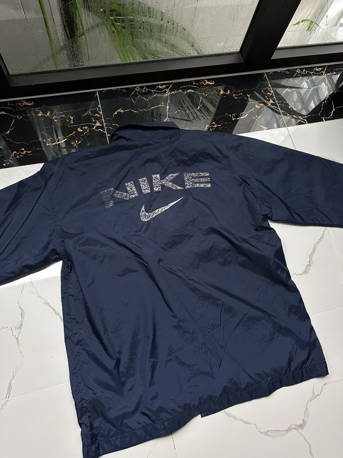 Nike × Vintage 🦍90s NIKE VINTAGE BIG LOGO STREETWEAR LIGHT JACKET🦍 Size US XL / EU 56 / 4 - 2 Thumbnail
