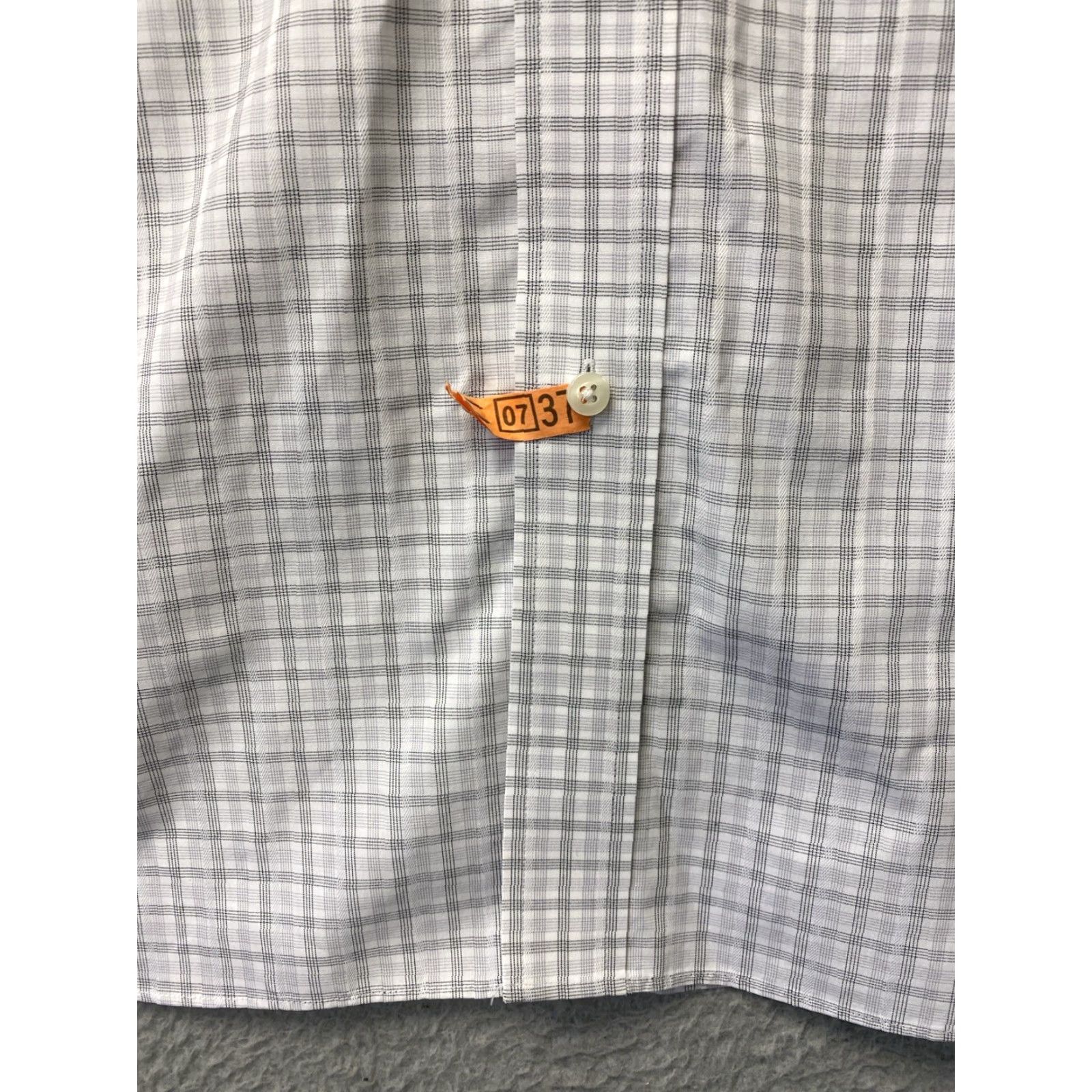 Croft & Barrow Croft & Barrow Classic Fit Dress Shirt Men's 17.5 36/37 Long Sleeve /42-66 Size 46R - 2 Thumbnail