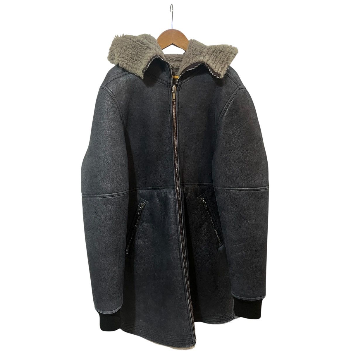 Rick Owens Rick Owens 20FW Exploder Reversible Shearling Bore Jacket 48 Size US M / EU 48-50 / 2 - 14 Thumbnail