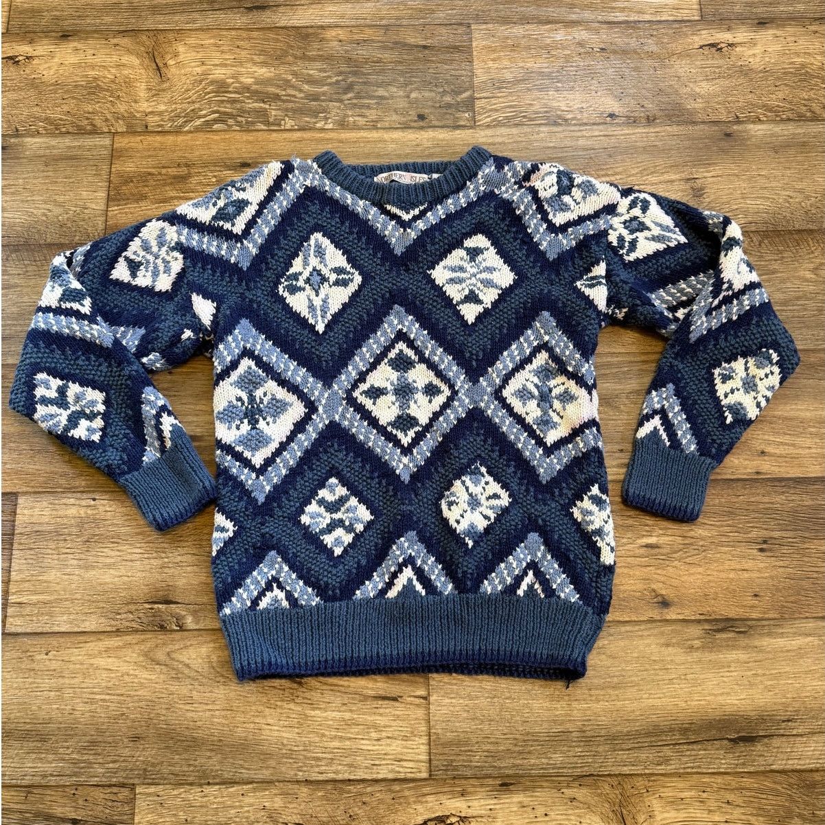 Northern Isles Vintage Northern Isles Hand Knit Abstract Sweater Size US XL / EU 56 / 4 - 1 Thumbnail
