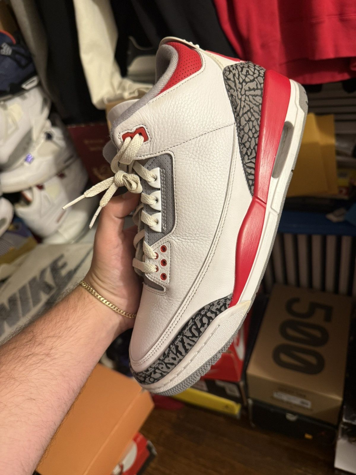 Jordan Brand Fire red 3s size 12 Size US 12 / EU 45 - 9 Thumbnail