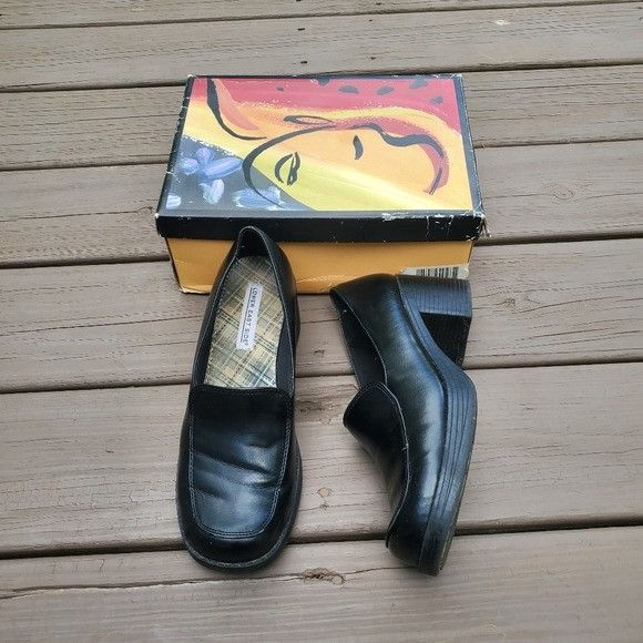 Vintage Vintage 90s y2k Bratz Black Vegan Leather Platform Oxfords Size US 8 / IT 38 - 1 Thumbnail