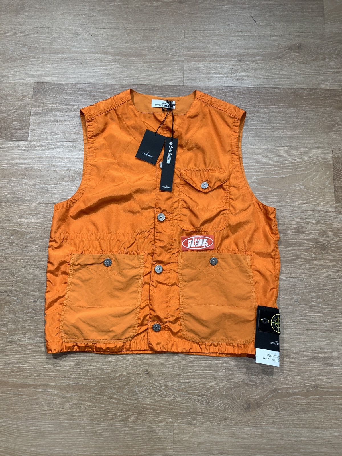 Stone Island Stone island tela david light tc vest rare Size US M / EU 48-50 / 2 - 1 Thumbnail