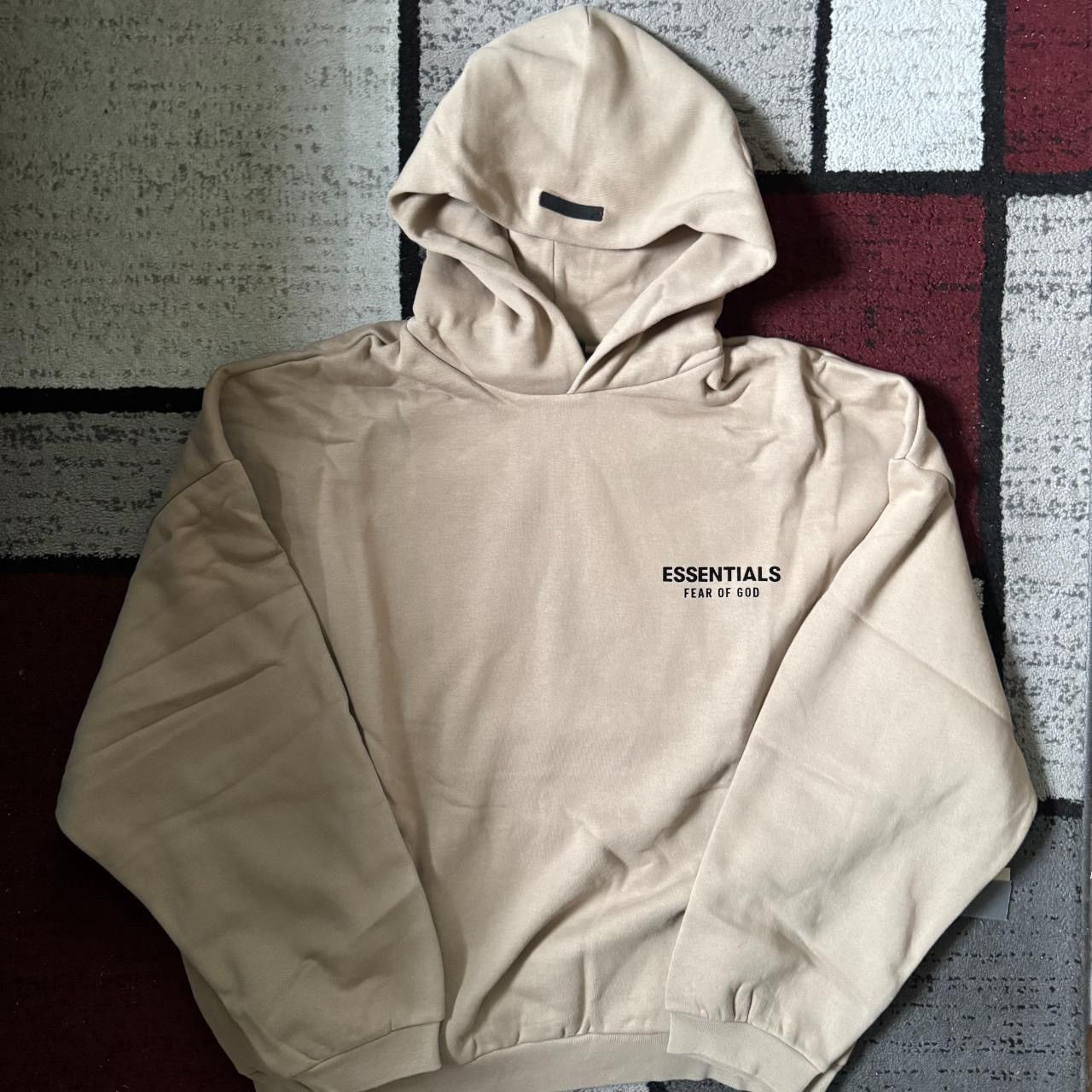 Fear of God Fear of God Essentials Fleece Hoodie Desert Sand Size XS Size US XS / EU 42 / 0 - 1 Thumbnail