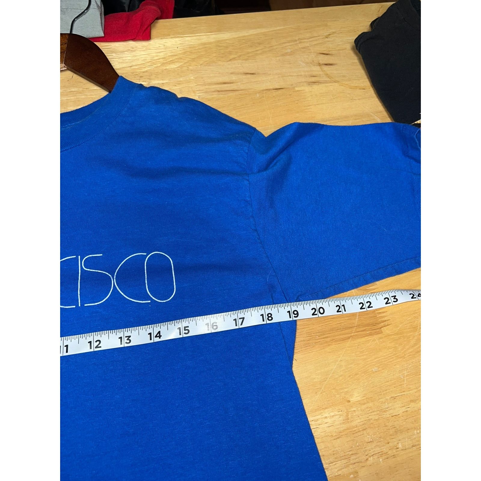 Vintage Vintage San Francisco Shirt California CA Blue Graphic 80s M Size US M / EU 48-50 / 2 - 6 Thumbnail