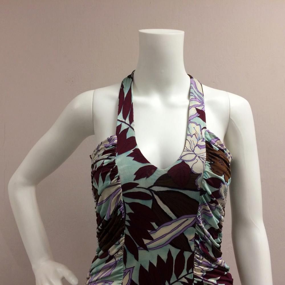 Designer Yes London Floral T Back Dress Size M / US 6-8 / IT 42-44 - 3 Thumbnail