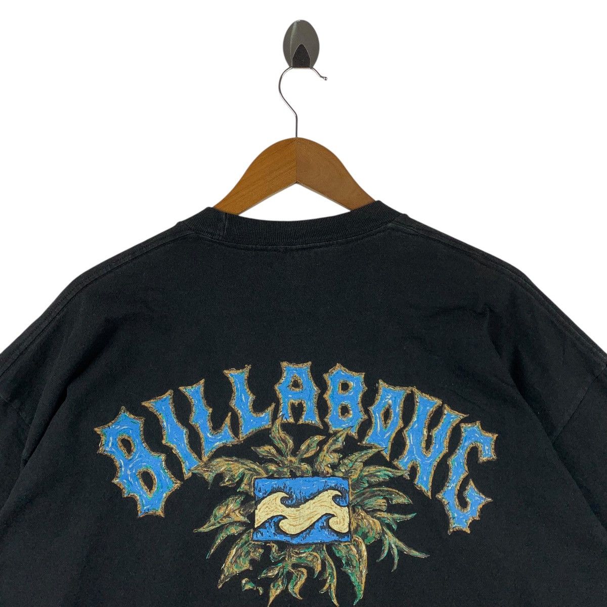 Billabong Vintage 90s BILLABONG back hit big logo Surfing tee Size US XL / EU 56 / 4 - 9 Thumbnail