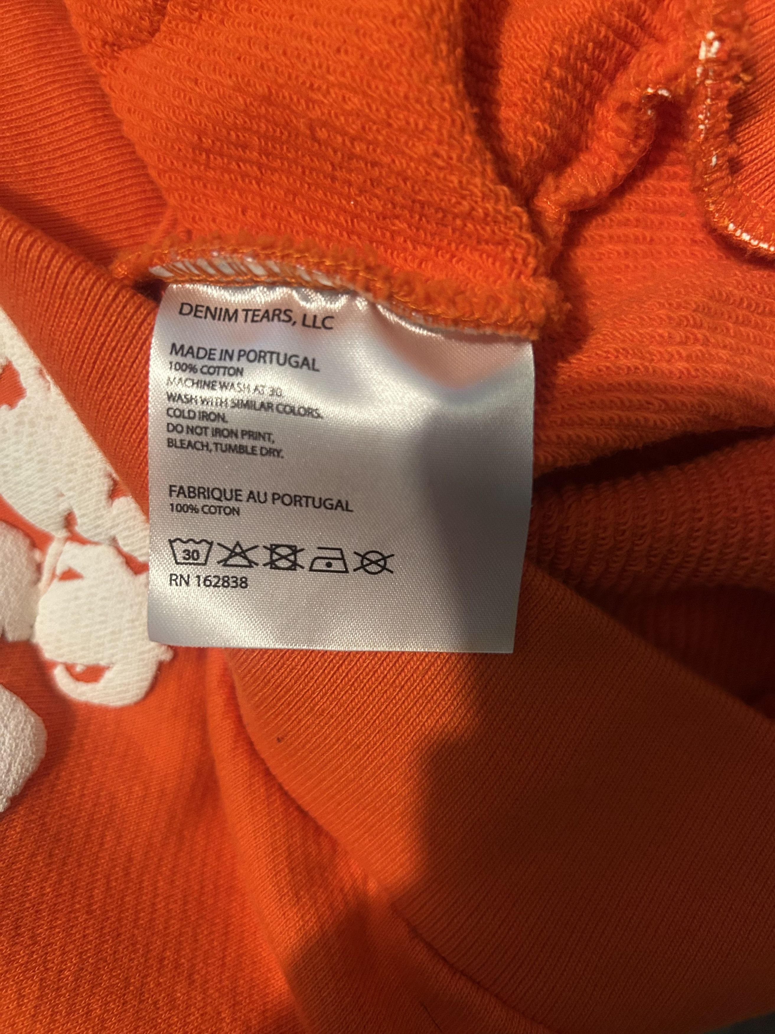 DENIM TEARS Denim tear’s hoodie Size US M / EU 48-50 / 2 - 4 Thumbnail