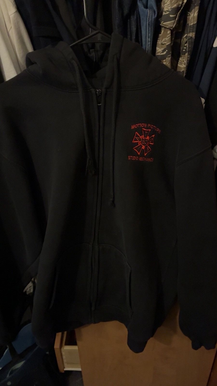 Vintage Vintage Motion Picture Zip Up Hoodie Size US L / EU 52-54 / 3 - 1 Thumbnail
