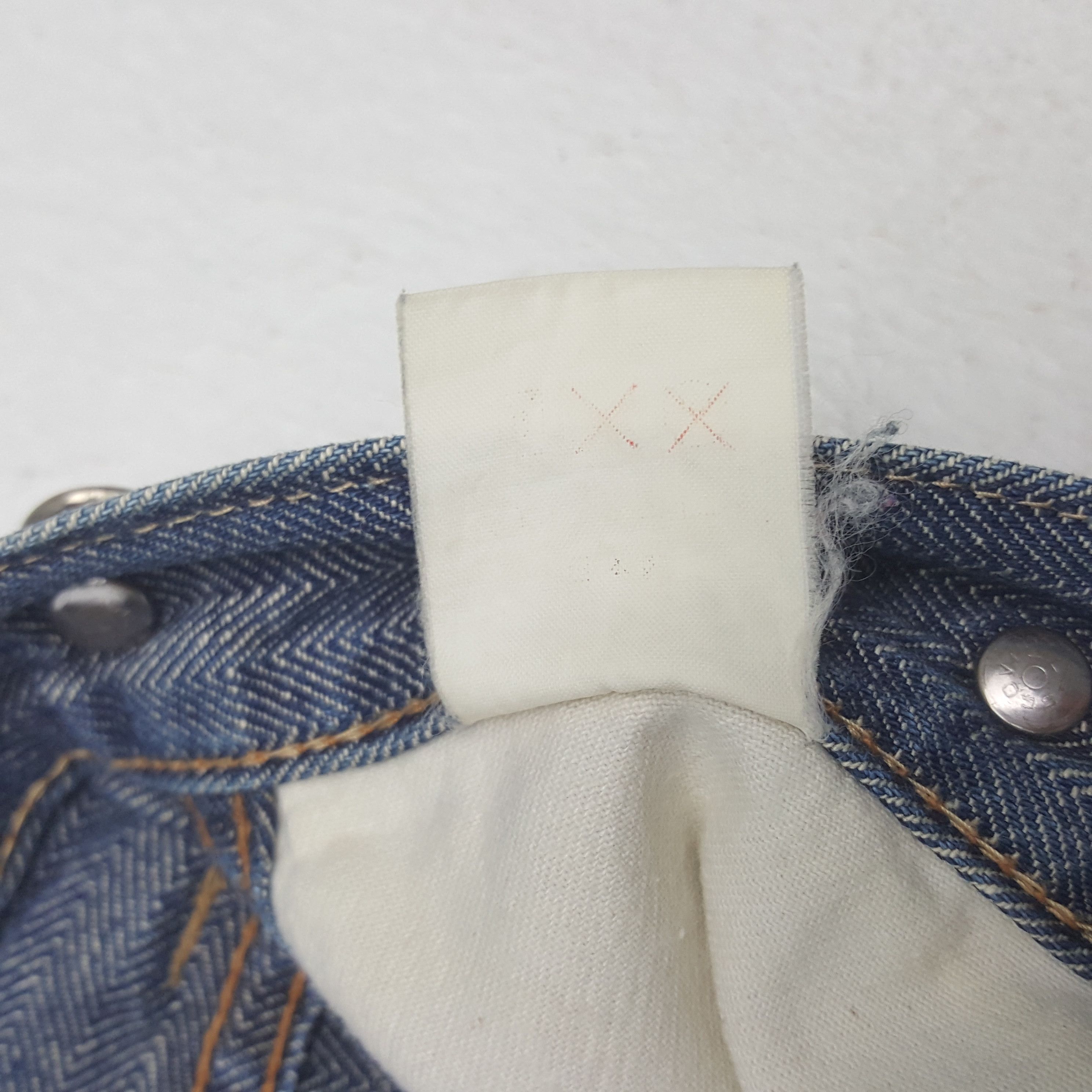 Hysteric Glamour × Japanese Brand × Vintage Vintage Hysteric Glamour Custom Art Logo Denim Jeans Size US 32 / EU 48 - 14 Thumbnail