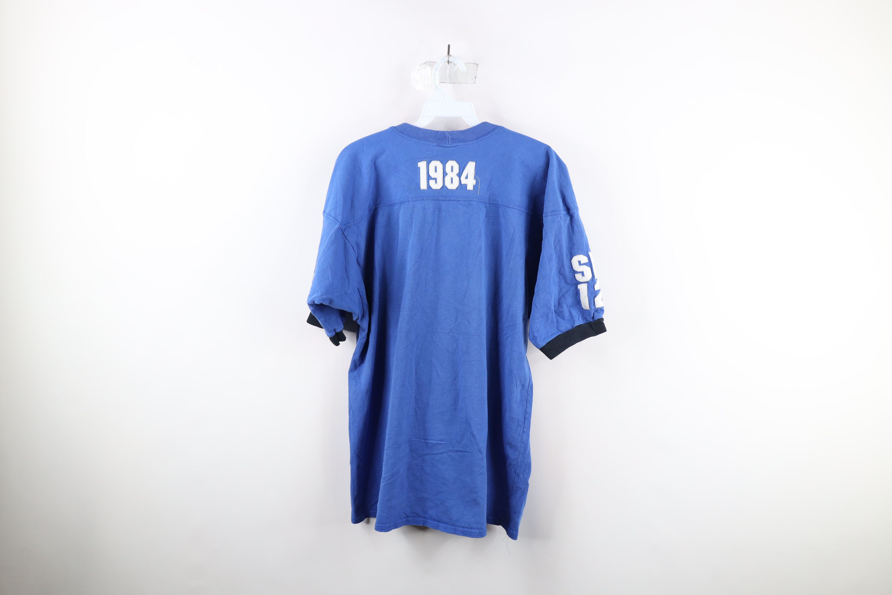 Vintage Vintage 80s Kappa Psi Fraternity Football Jersey T-Shirt USA Size US L / EU 52-54 / 3 - 10 Thumbnail