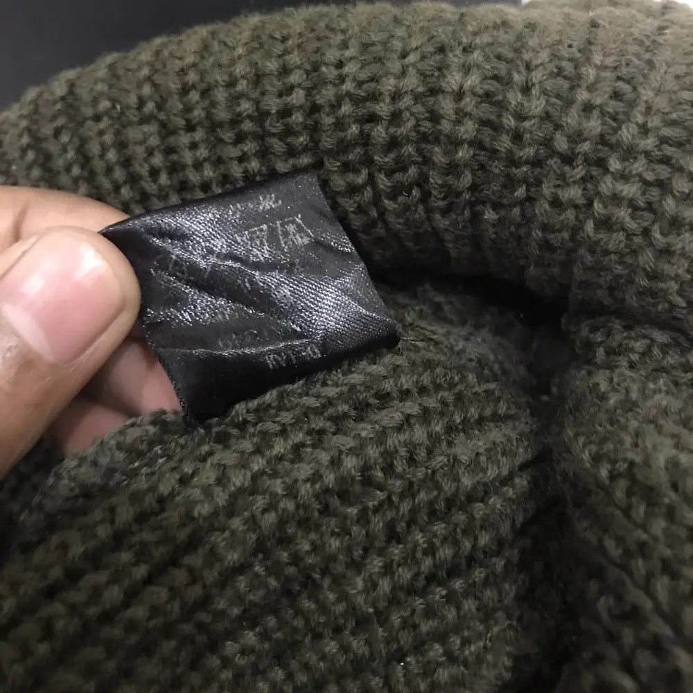 Japanese Brand × Vintage Military Plain Beanie Hat Size ONE SIZE - 5 Thumbnail