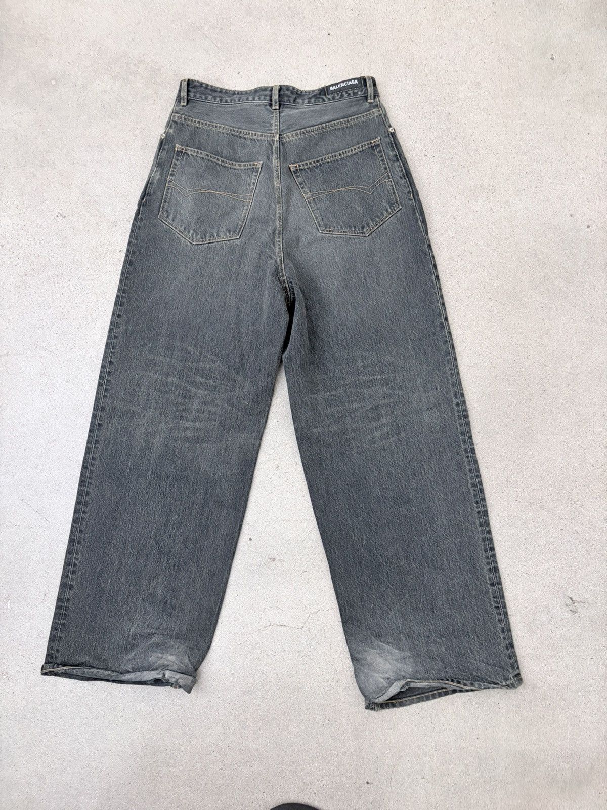 Balenciaga unisex japanese denim Size US 31 - 10 Thumbnail
