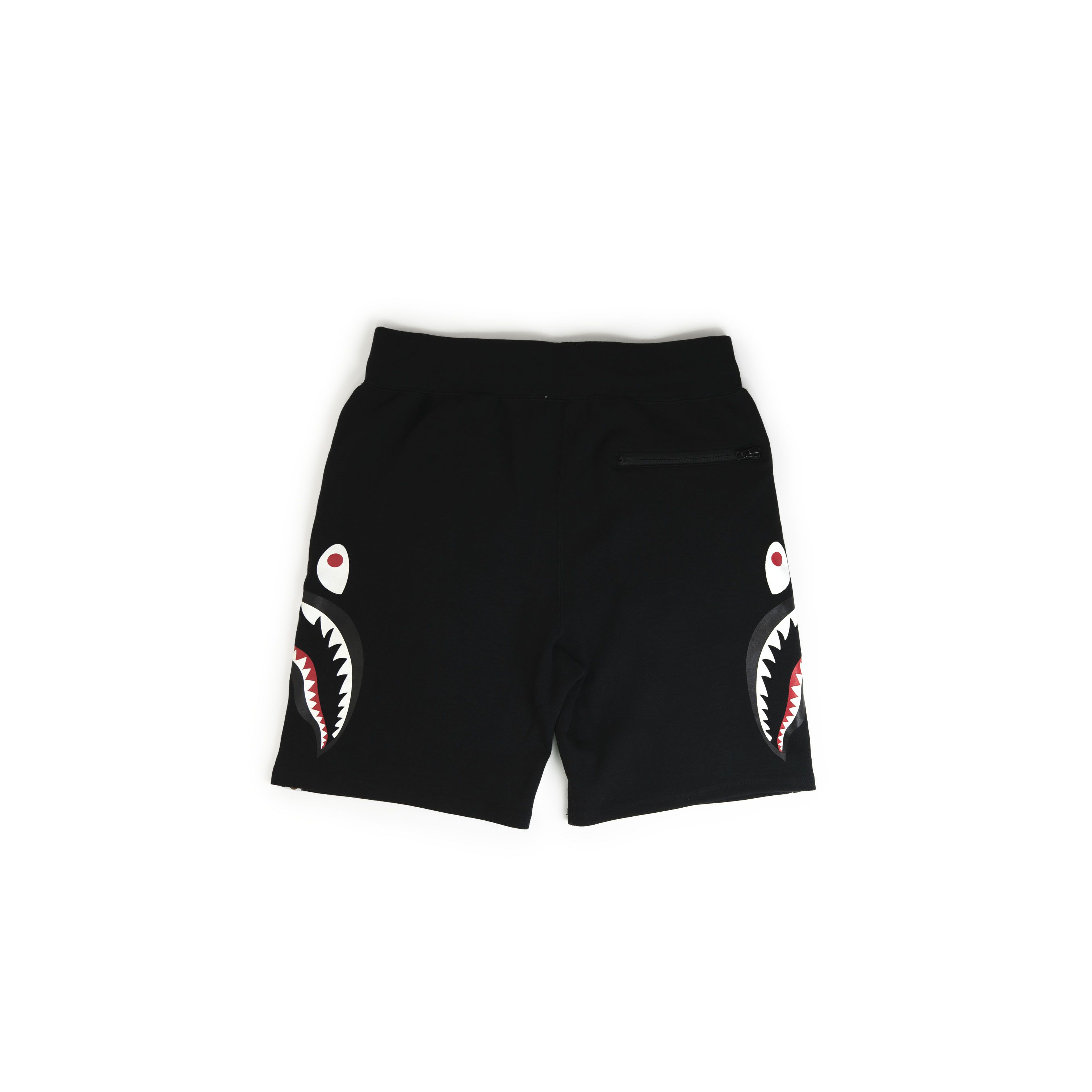 Bape Bape Black Double Shark Shorts Size US 32 / EU 48 - 2 Thumbnail