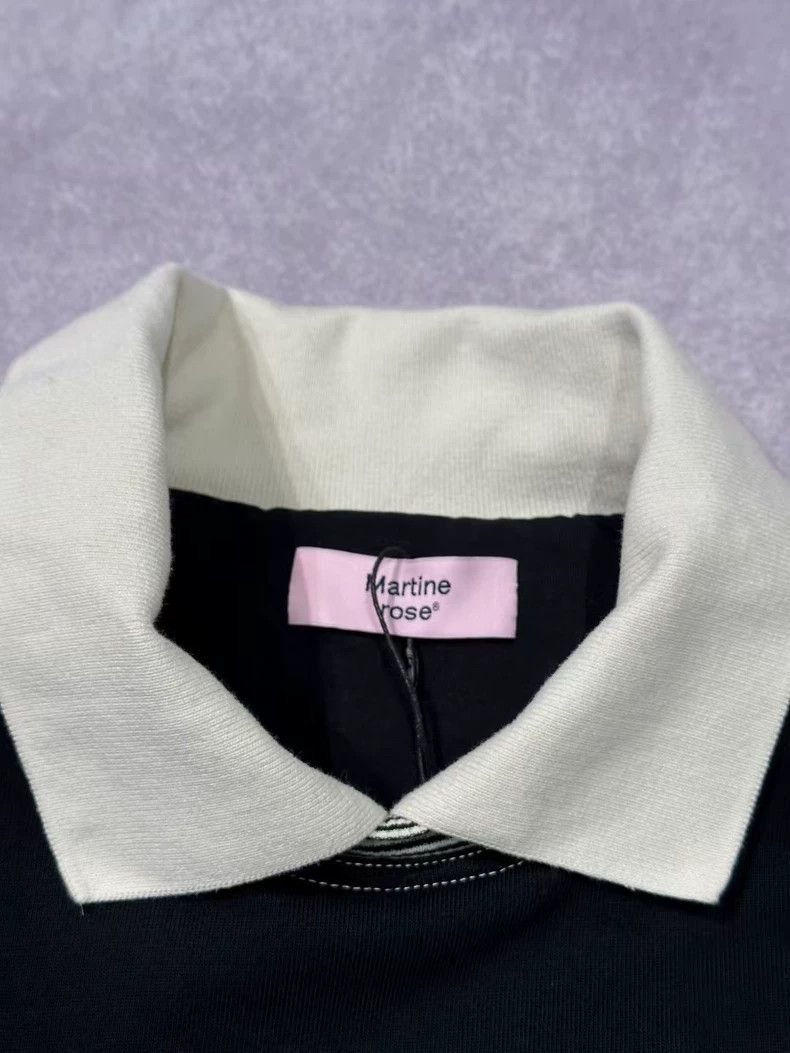 Martine Rose Martine rose Letter print, cotton turtleneck, casual hoodi Size M / US 6-8 / IT 42-44 - 3 Thumbnail