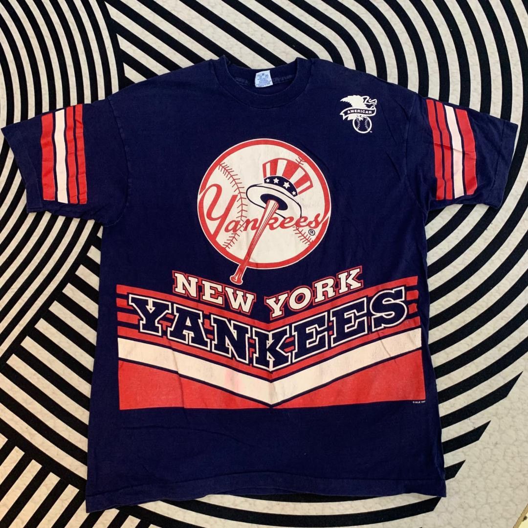 MLB Vintage 90s MLB New York Yankees Size US XL / EU 56 / 4 - 1 Thumbnail