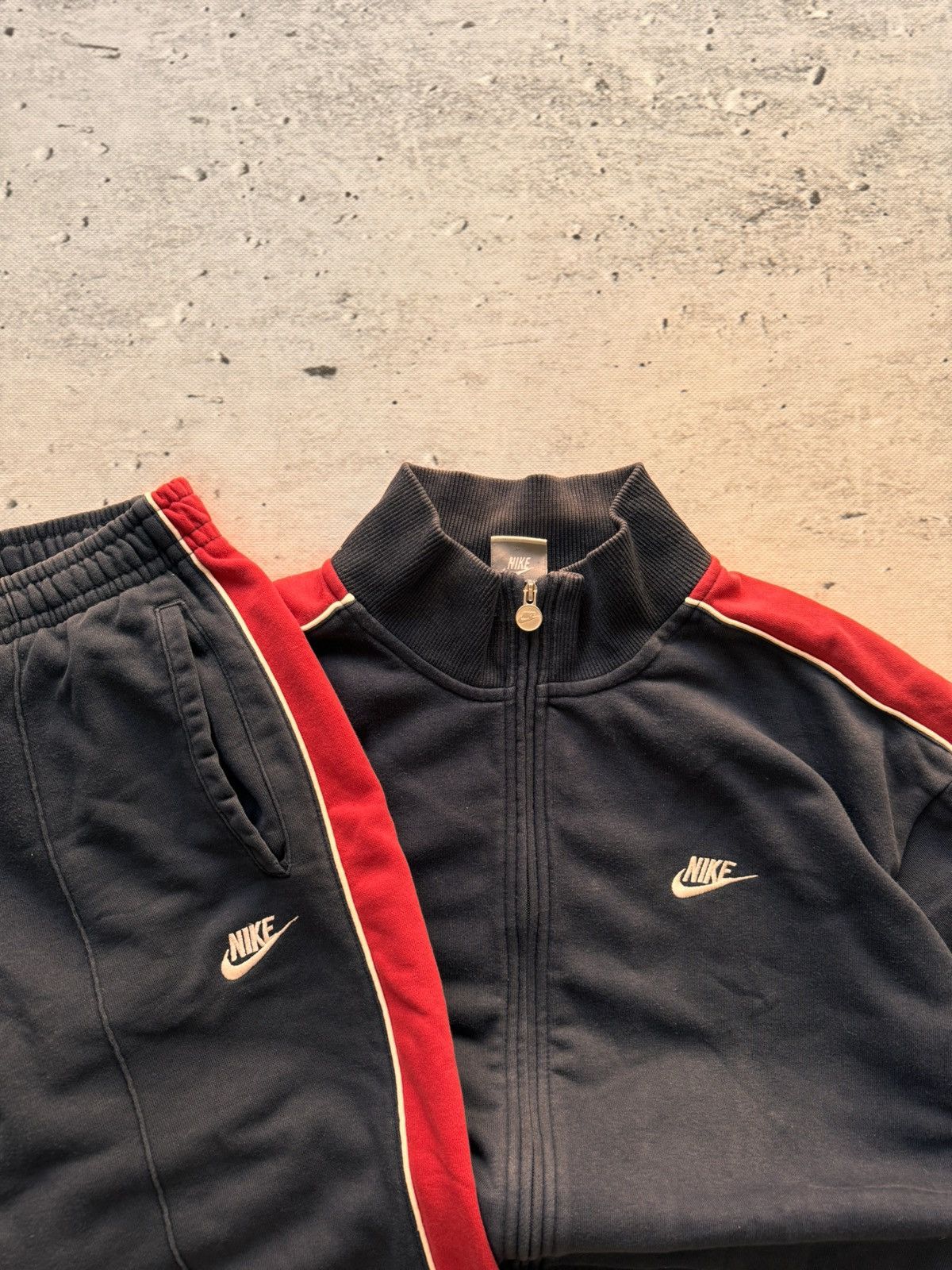 Nike × Vintage NIKE AIR VINTAGE OVERSIZE DRIL TRACK SUIT Y2k Size US XL / EU 56 / 4 - 4 Thumbnail
