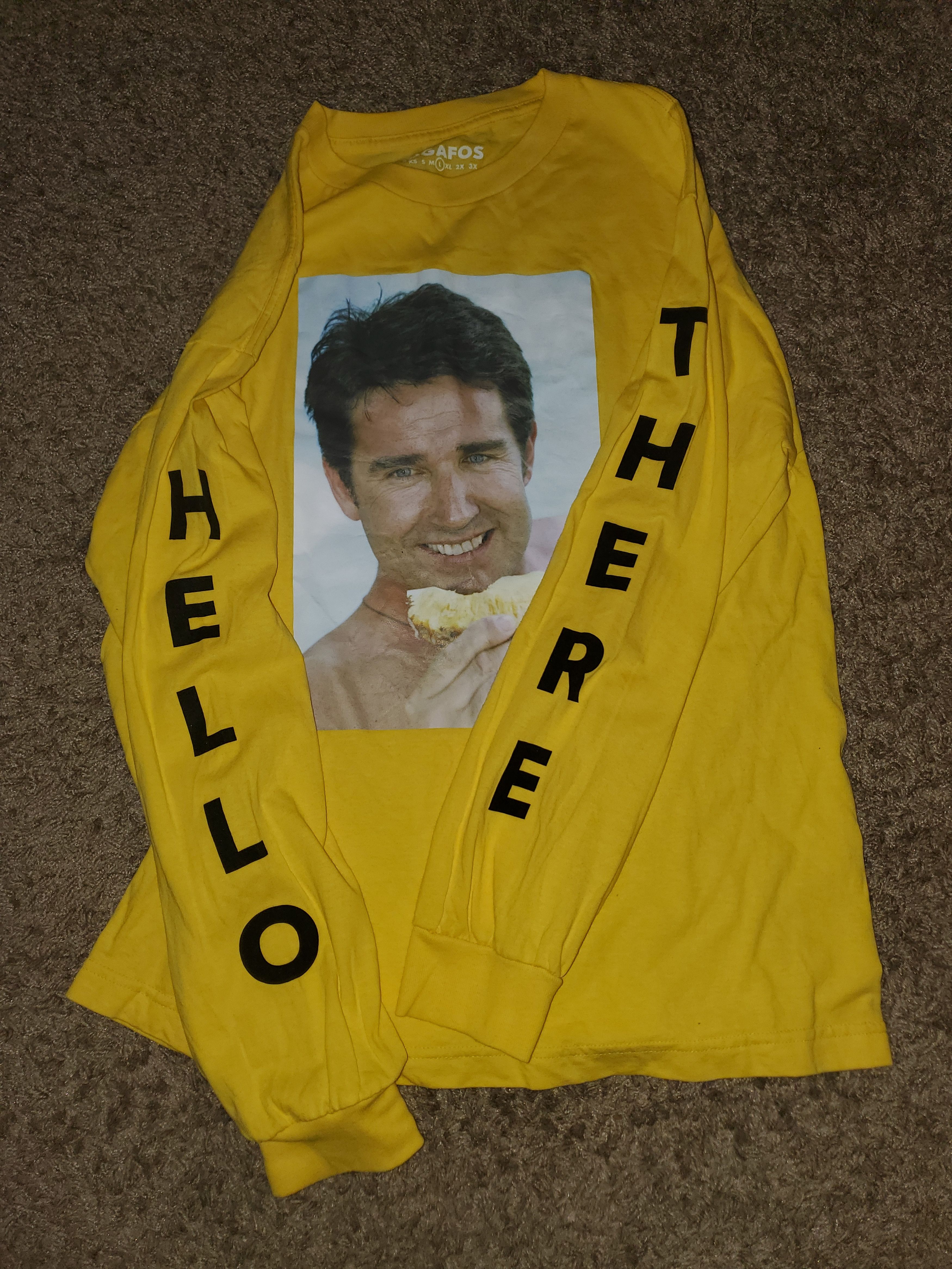 Vintage NWOT Vintage Dillon Francis Hello There IDGAFOS Tee Size US L / EU 52-54 / 3 - 3 Thumbnail