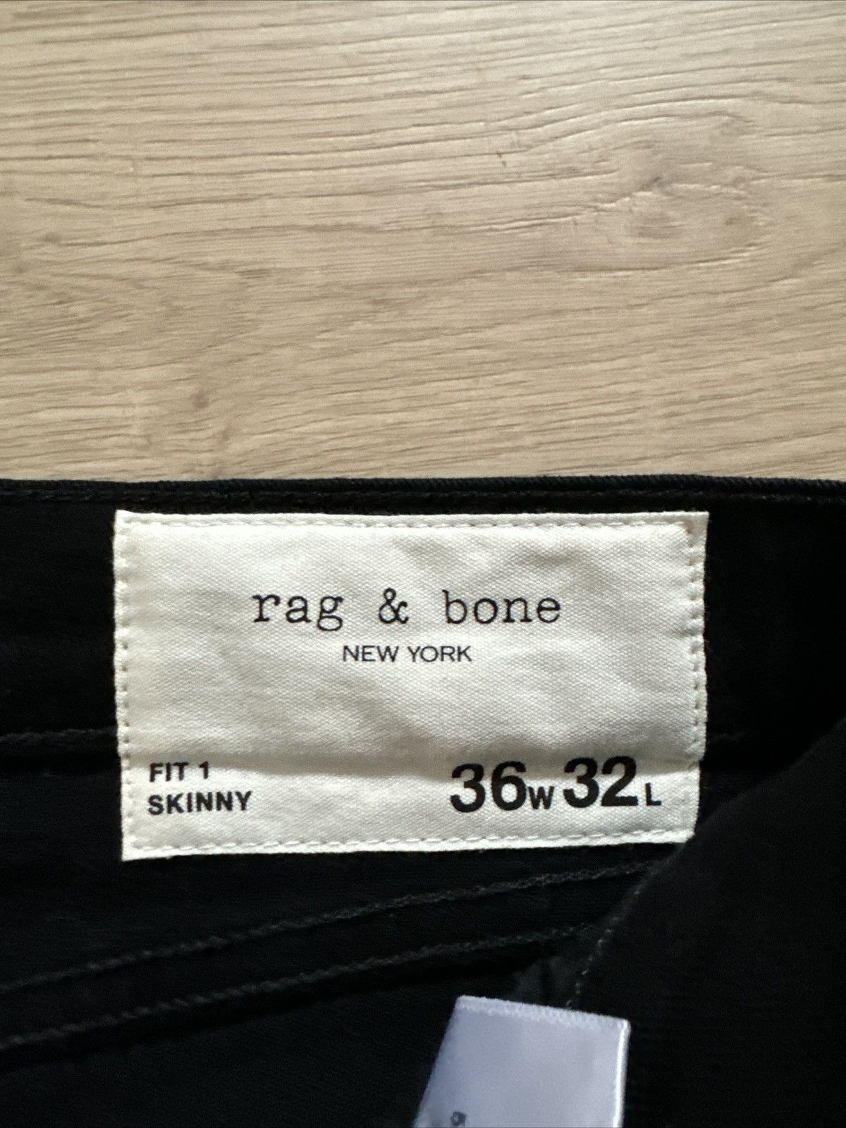 Rag & Bone rag & bone mens black jeans New York Original Size US 36 / EU 52 - 5 Thumbnail