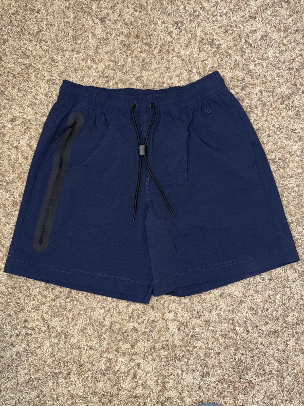 Nike Nike Tech Men's Woven Obsidian/Black 6” Shorts Sample Size US 32 / EU 48 - 1 Thumbnail