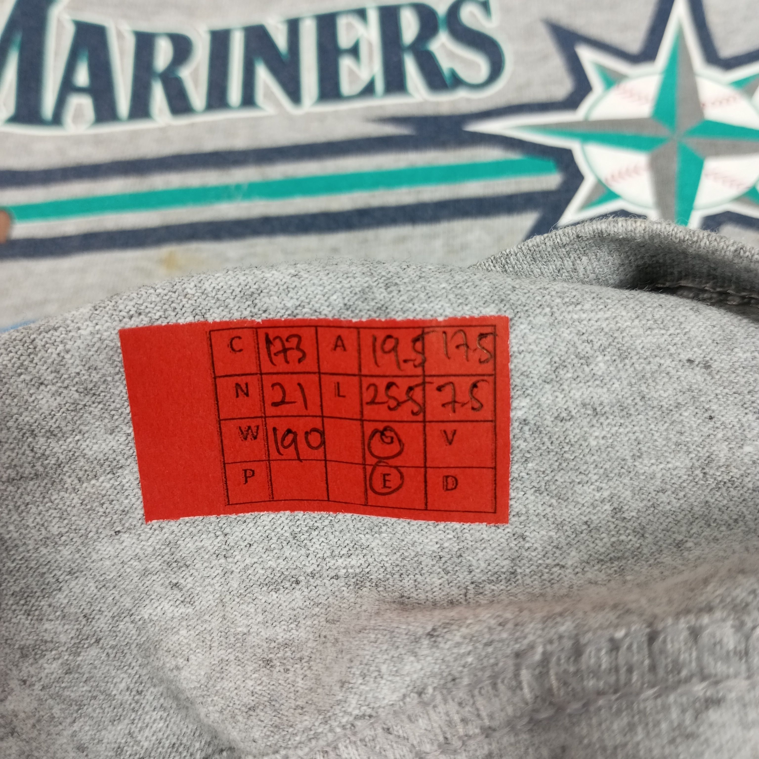 MLB × Vintage Seattle Marines Baseball Team Vintage Tshirt Size US M / EU 48-50 / 2 - 8 Thumbnail