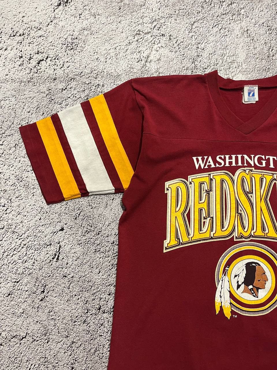 NFL × Vintage Vintage Washington Redskins Shirt Mens Red Logo 1991 NFL Size US XL / EU 56 / 4 - 2 Thumbnail