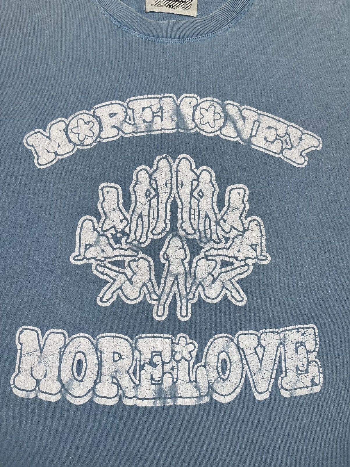 Japanese Brand Pack 2X More Money More Love ADULTERY Boxy fit T-shirts Y2K Size US XL / EU 56 / 4 - 8 Thumbnail