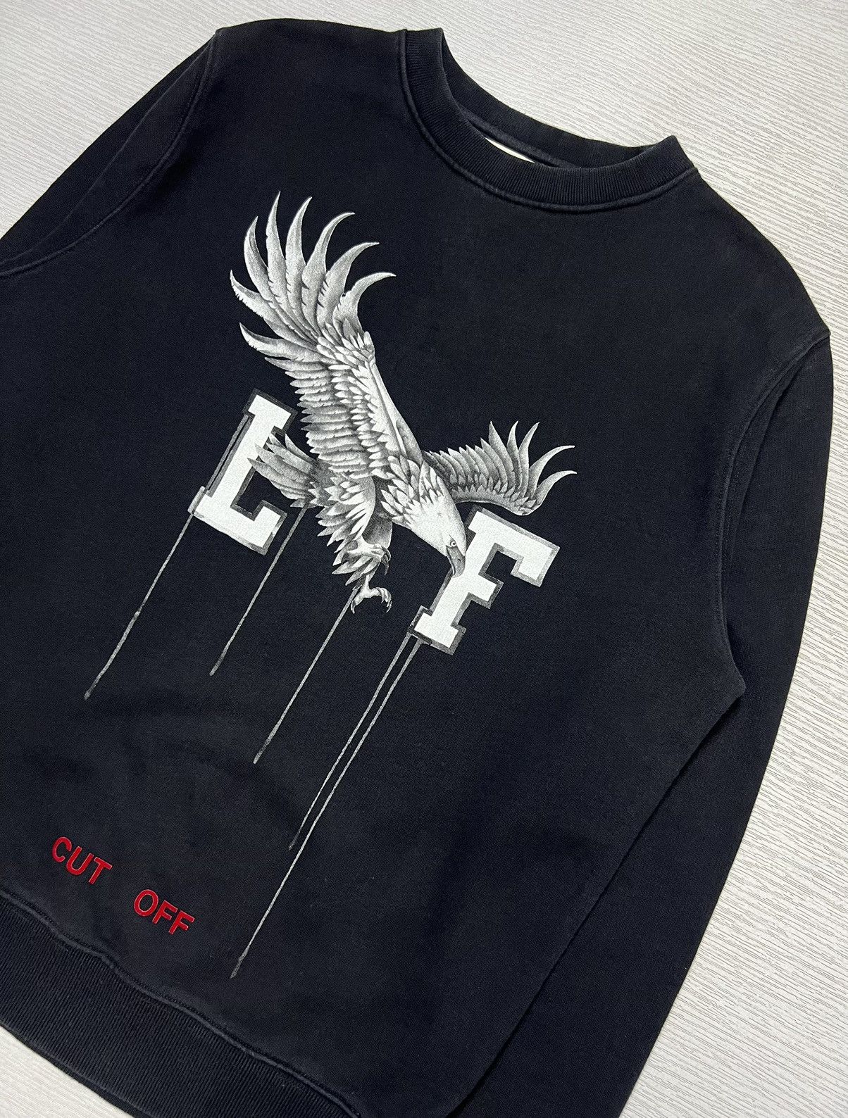 Off-White Off-White - Virgil Abloh - Othelo’s Eagle Crew Sweatshirt Size US S / EU 44-46 / 1 - 4 Thumbnail