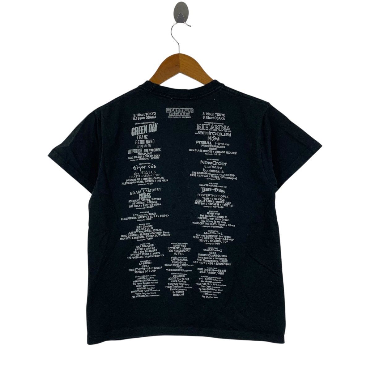 Japanese Brand SUMMER SONIC Tokyo Greenday Jamiroquai Sigur Ros Tshirt Size US S / EU 44-46 / 1 - 4 Thumbnail