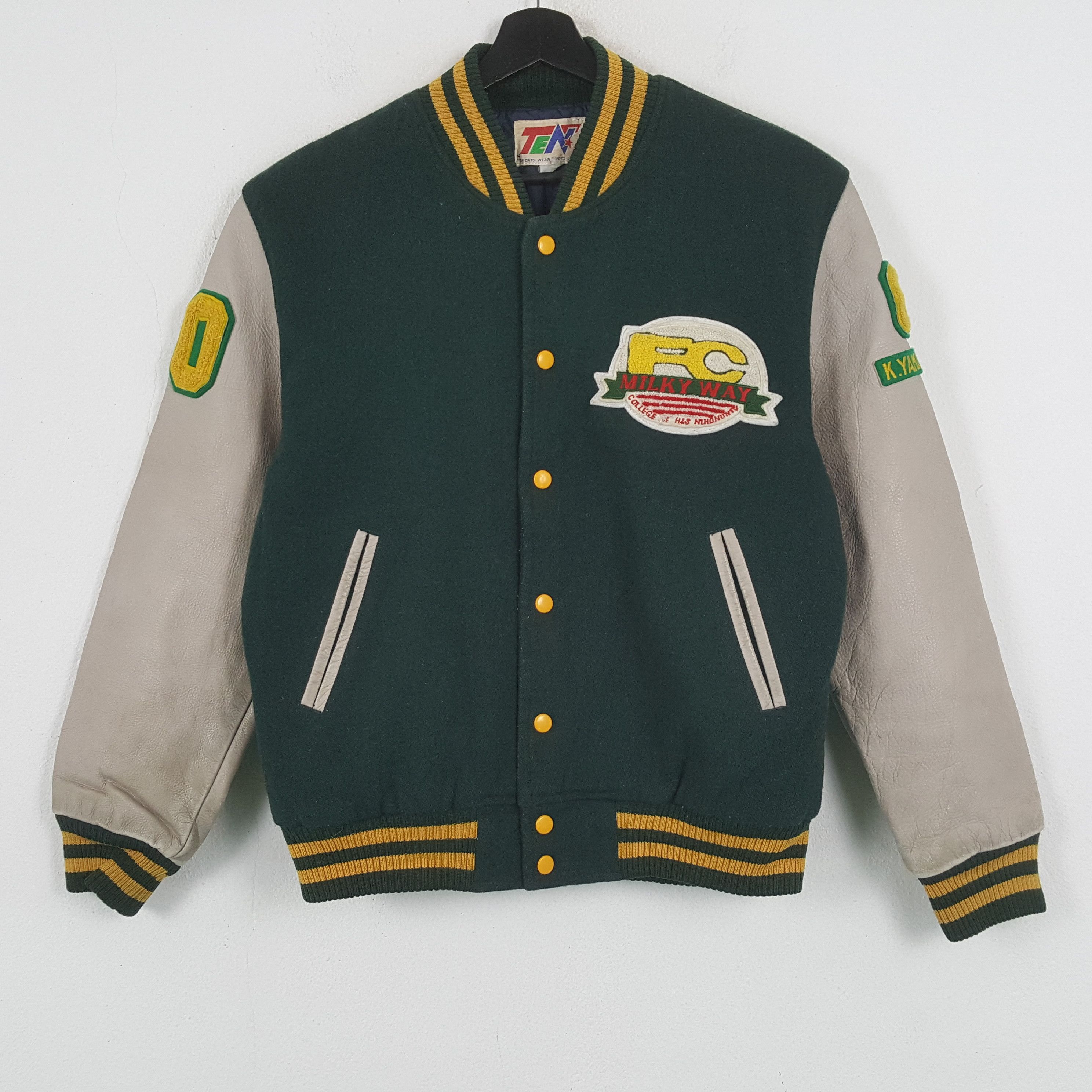 Vintage Football Club MILKY WAY Varsity Jacket C291N23 Size US M / EU 48-50 / 2 - 3 Thumbnail