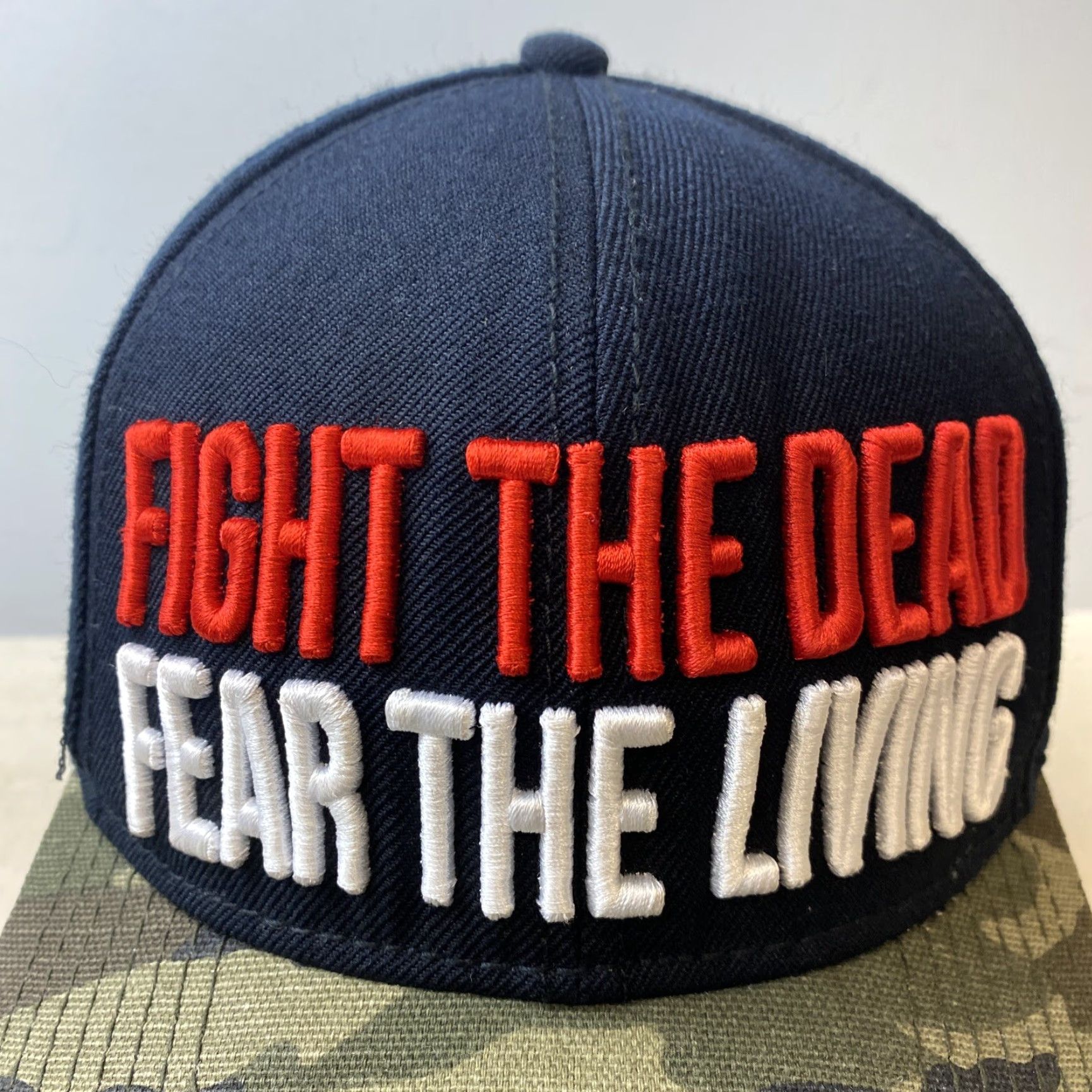 OAMC The Walking Dead Camouflage Baseball Hat Cap / H-80 | Unisex Adjustable Black Snapback Cap Size ONE SIZE - 3 Thumbnail