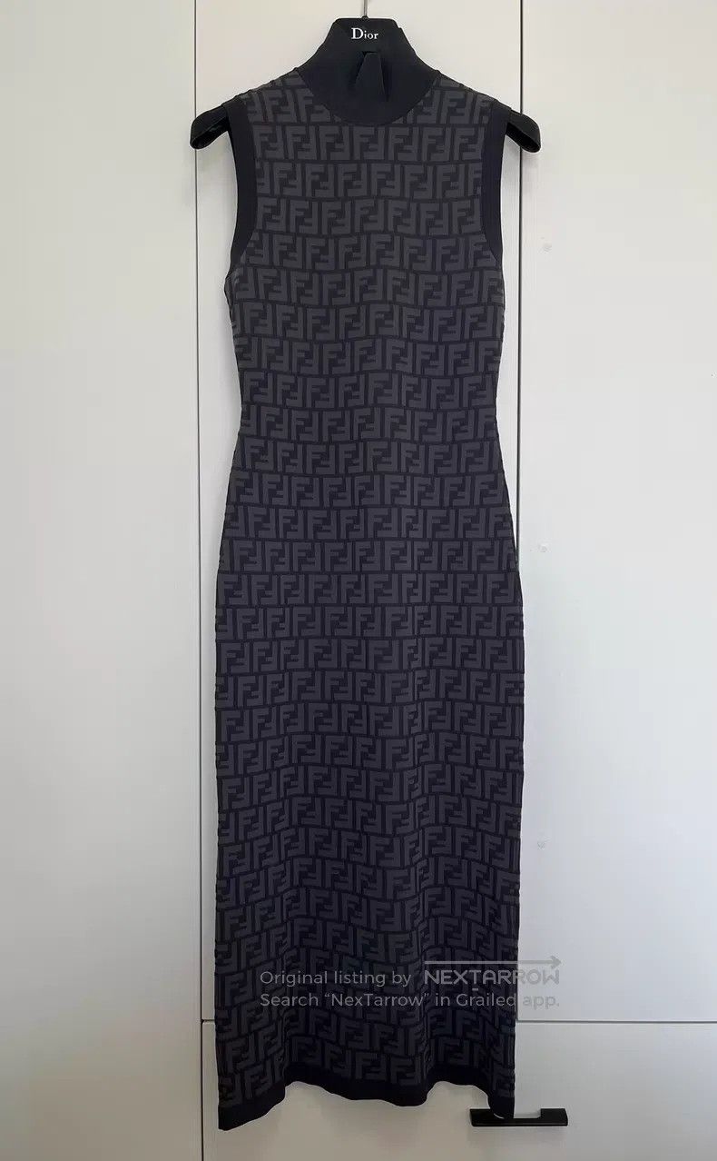 Fendi Fendi All-over Printed Dress Size XS / US 0-2 / IT 36-38 - 1 Thumbnail
