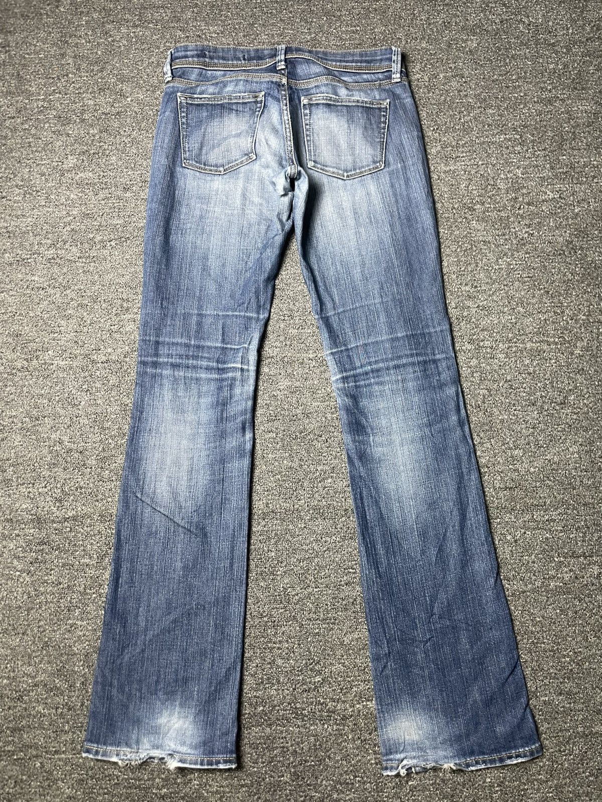 Japanese Brand × Uniqlo × Vintage UNIQLO Brand Slim Fit Denim Jeans (91) Size 28" / US 6 / IT 42 - 10 Thumbnail