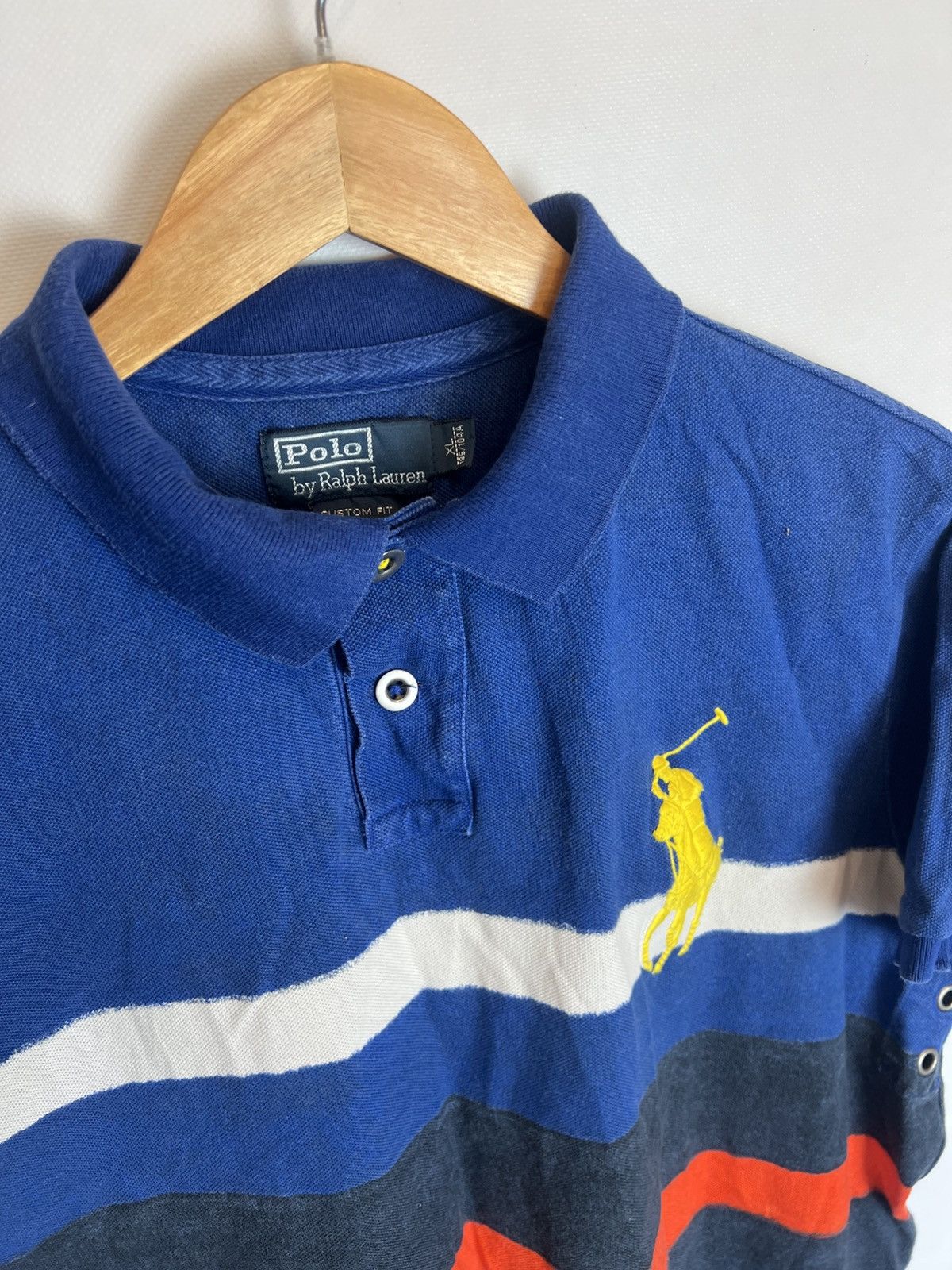 Polo Ralph Lauren Vintage Y2K Polo Ralph Lauren Rugby Shirt Chief Keef R-35 Size US XL / EU 56 / 4 - 14 Thumbnail