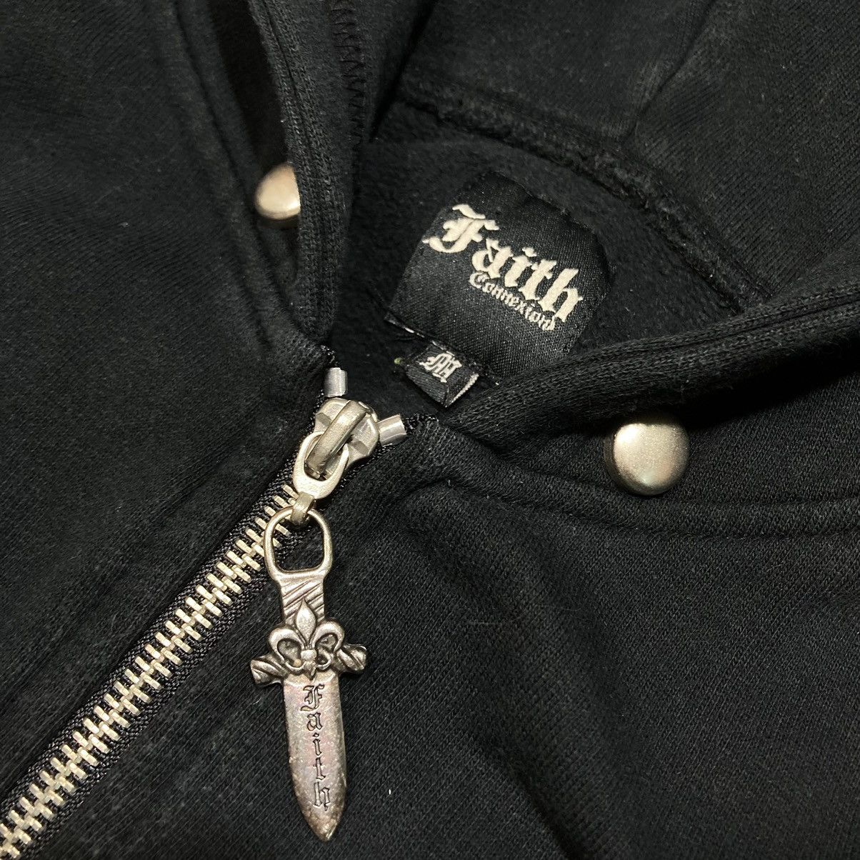 Faith Connexion Vintage Faith Connexion Chrome Zip Hoodie Size US M / EU 48-50 / 2 - 7 Thumbnail