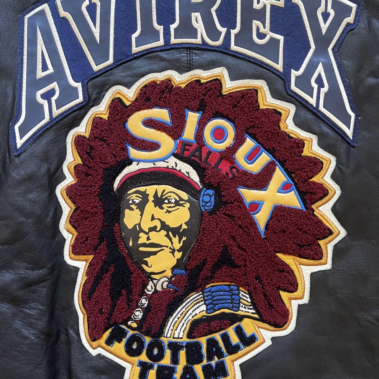 Avirex Avirex Sioux Leather Varsity Jacket Size US L / EU 52-54 / 3 - 4 Thumbnail