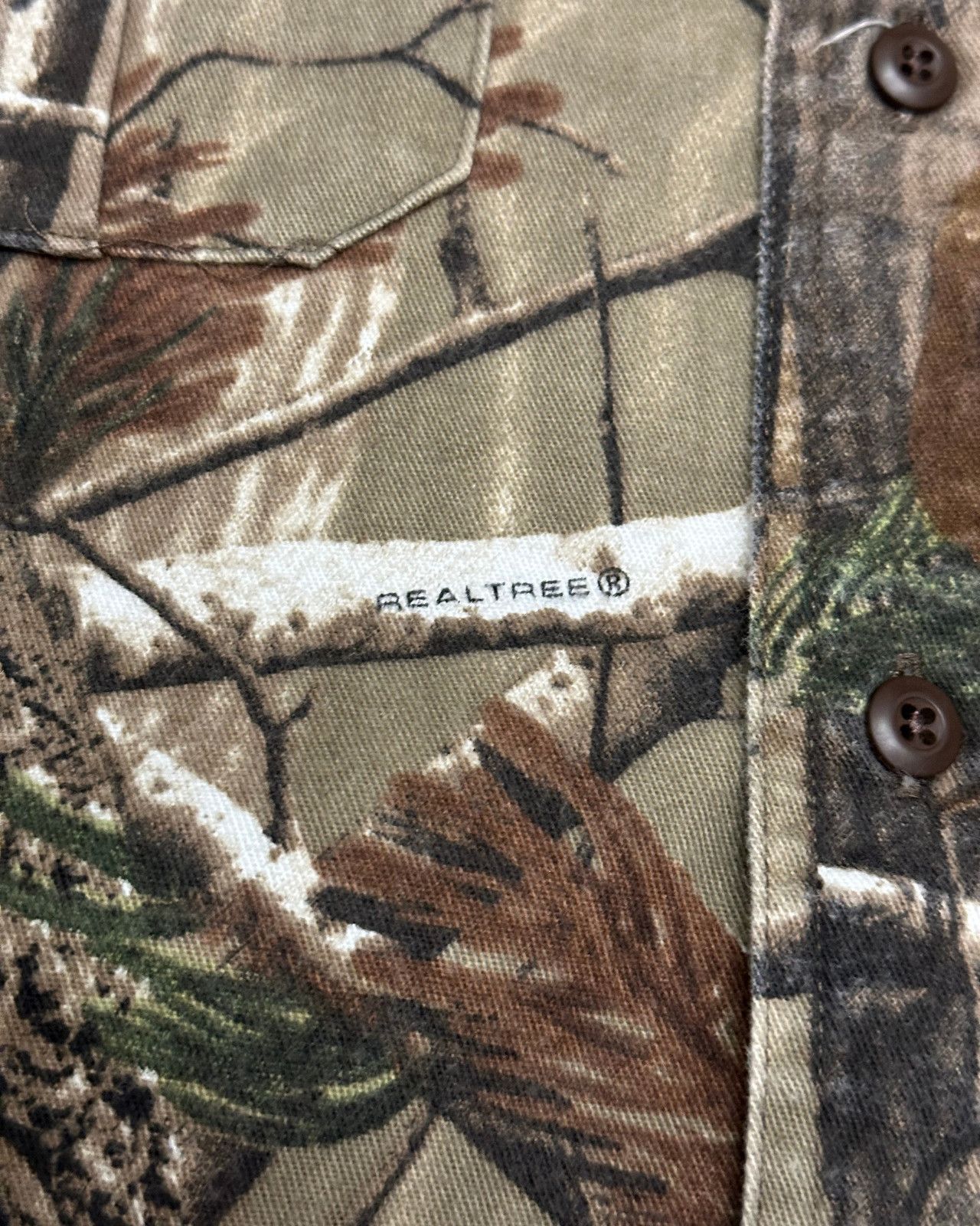 Cabelas Vintage Cabela's RealTree Camo Button-Up Shirt Medium Tall Size US M / EU 48-50 / 2 - 4 Thumbnail
