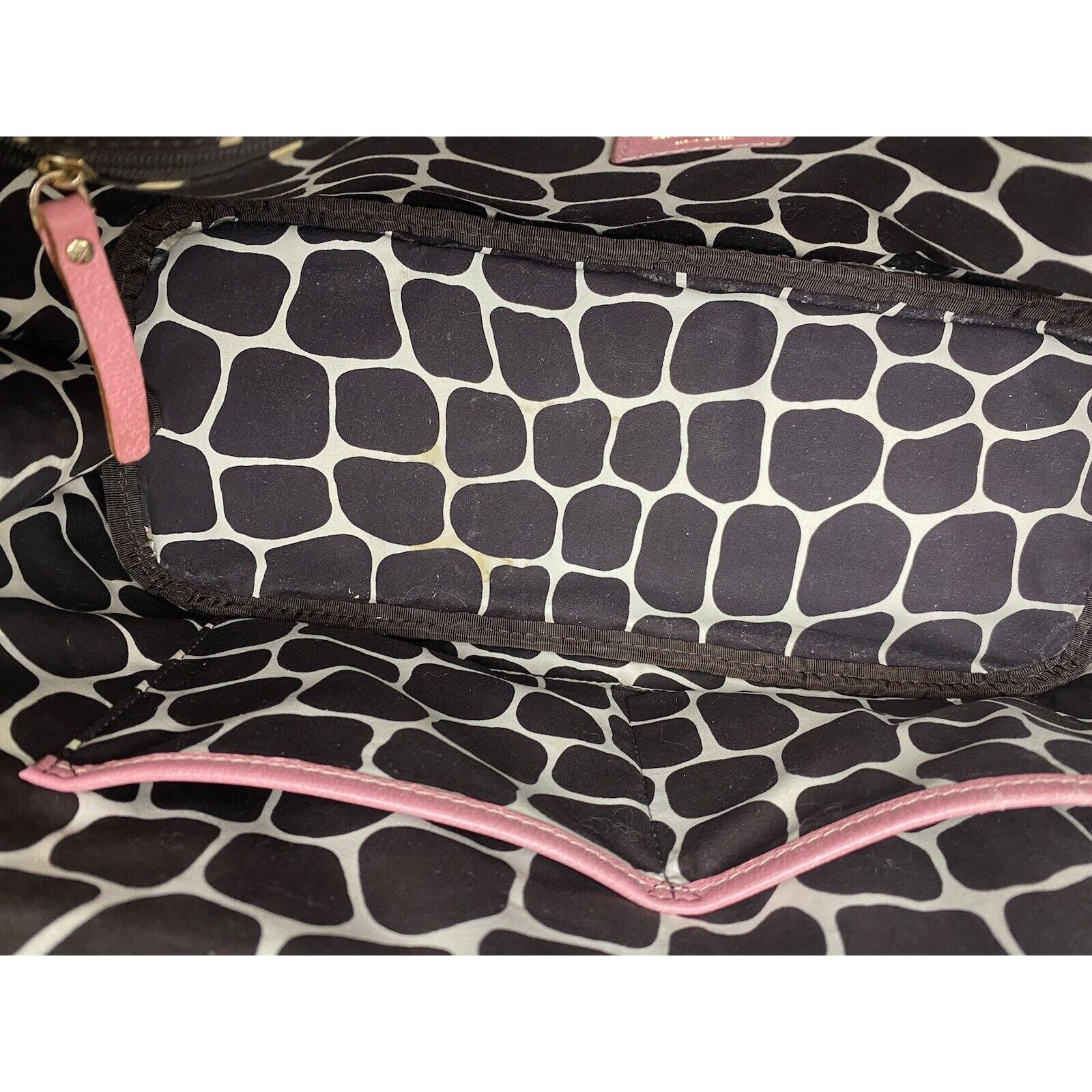 Kate Spade Kate Spade Straw Picnic Wine Bag Purse Basket Pink Leather Size ONE SIZE - 18 Thumbnail