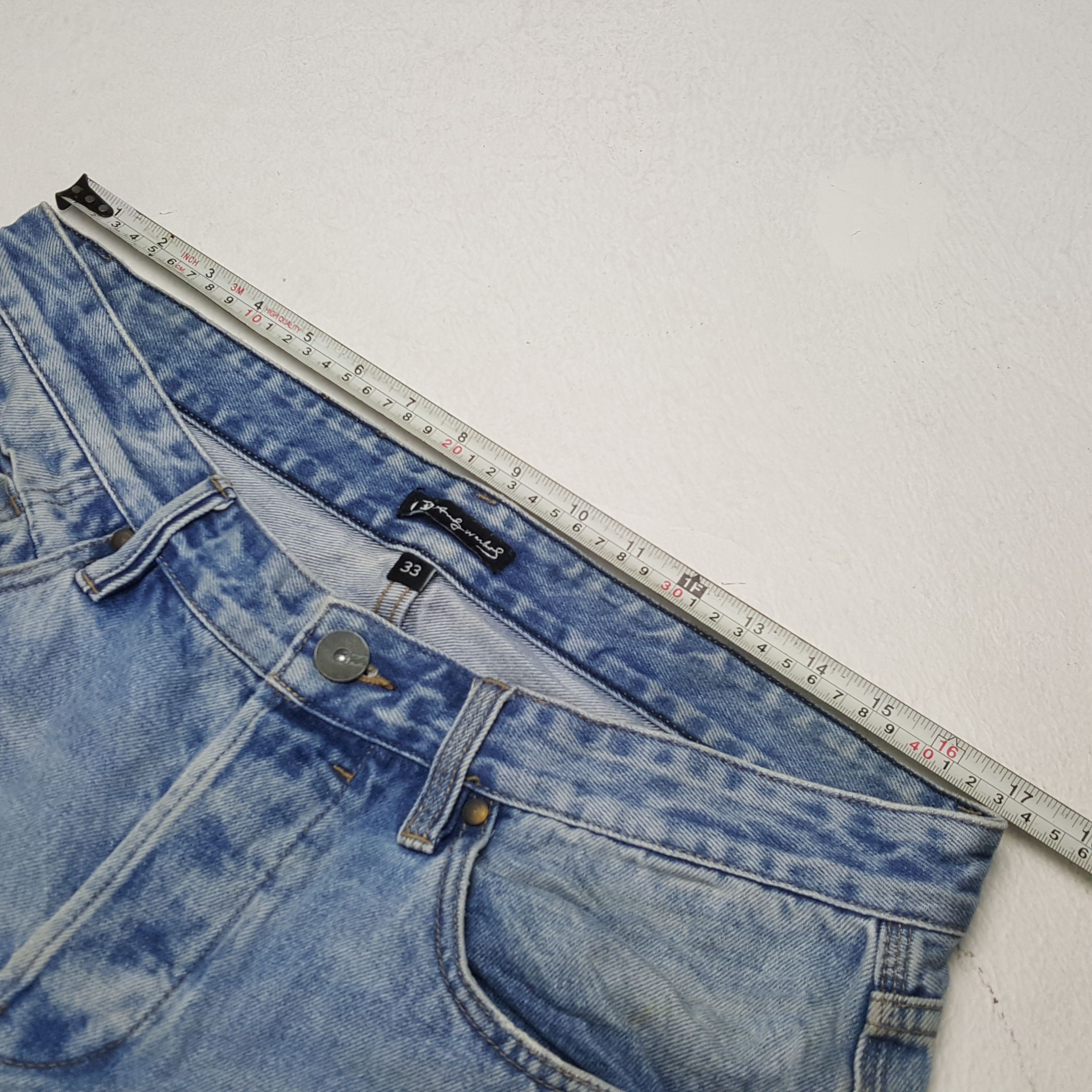 Andy Warhol X Billabong Streetwear Distressed Jeans