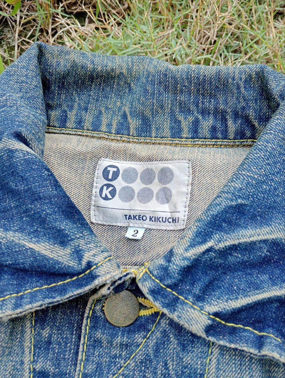 Takeo Kikuchi TAKEO KIKUCHI JAPAN PATCHWORK BLUE DENIM JACKET Size US M / EU 48-50 / 2 - 9 Thumbnail