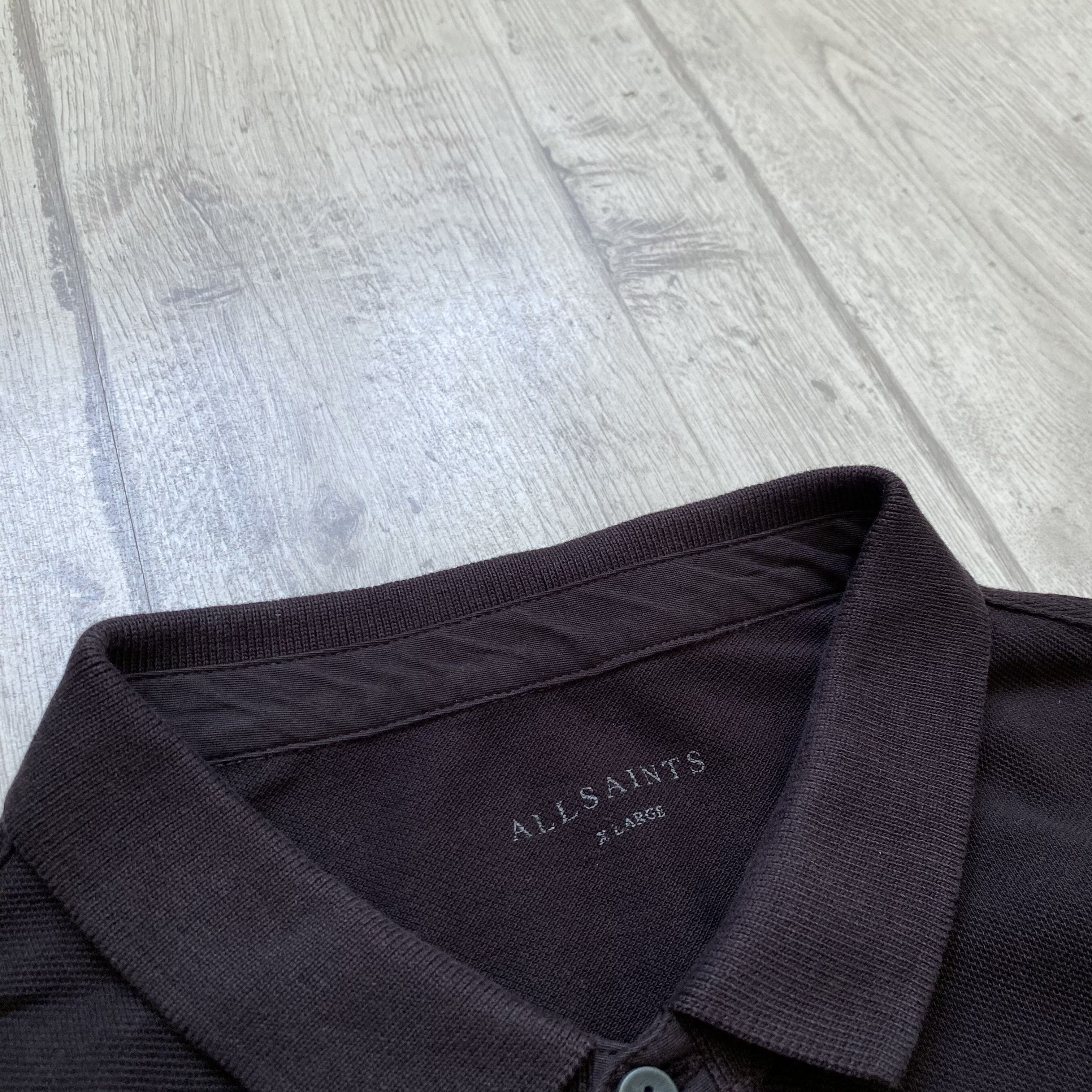 Allsaints Designer Allsaint rugby polo shirt long sleeve mini logo Size US L / EU 52-54 / 3 - 4 Thumbnail
