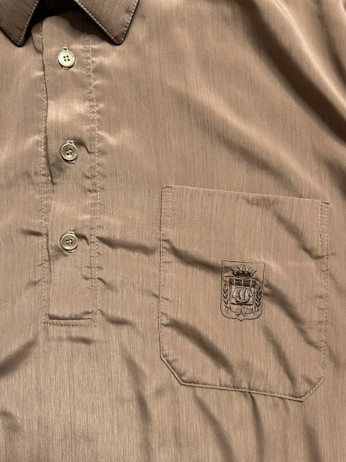 Vintage Vintage 80s/90s D’Accord Polo Shirt Made in USA Size US L / EU 52-54 / 3 - 3 Thumbnail