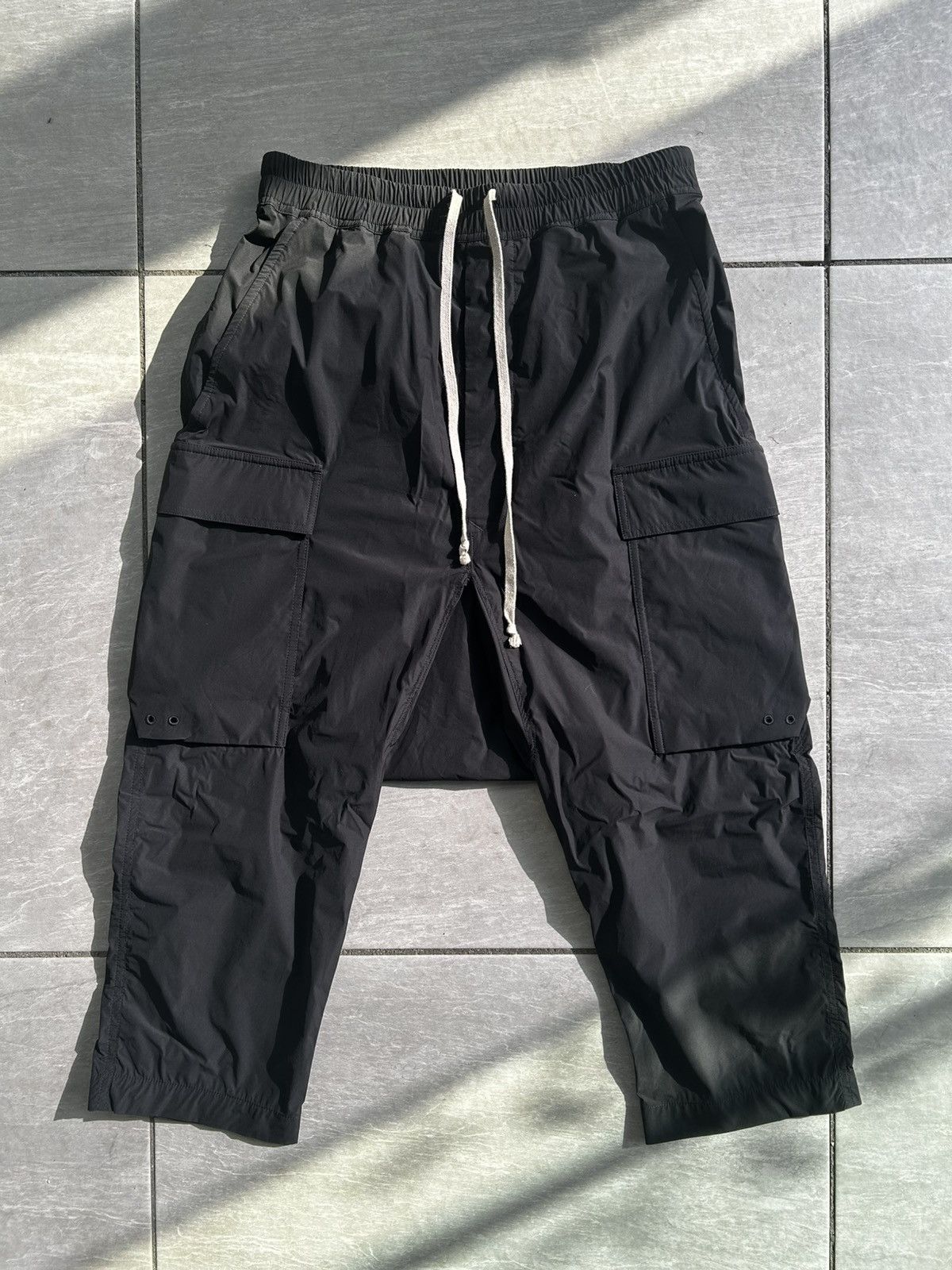 Rick owens ss 18 ‘dirt’ pod 3/4 shorts