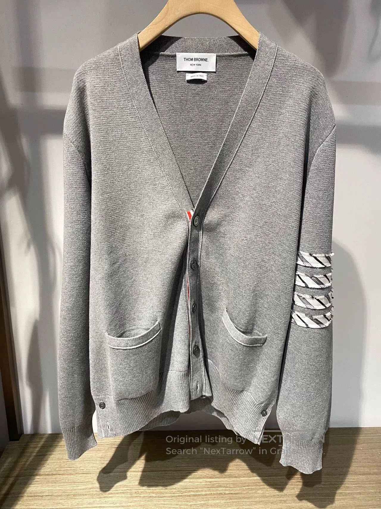 Thom Browne Thom Browne Men's Classic Cardigan. Size US M / EU 48-50 / 2 - 1 Thumbnail