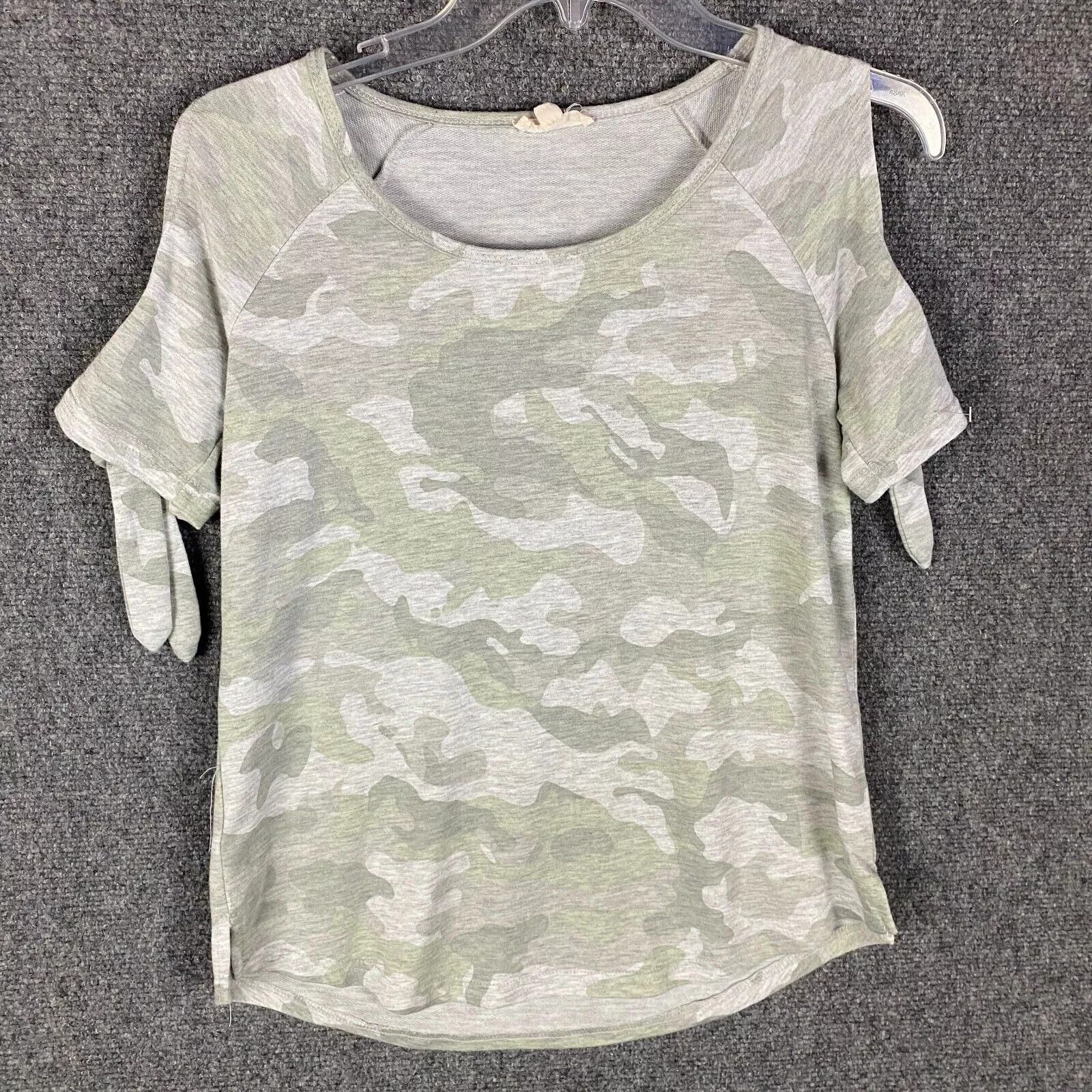 Other Jane and Delancey Top Women's Short Sleeve Camouflage S Size S / US 4 / IT 40 - 1 Thumbnail
