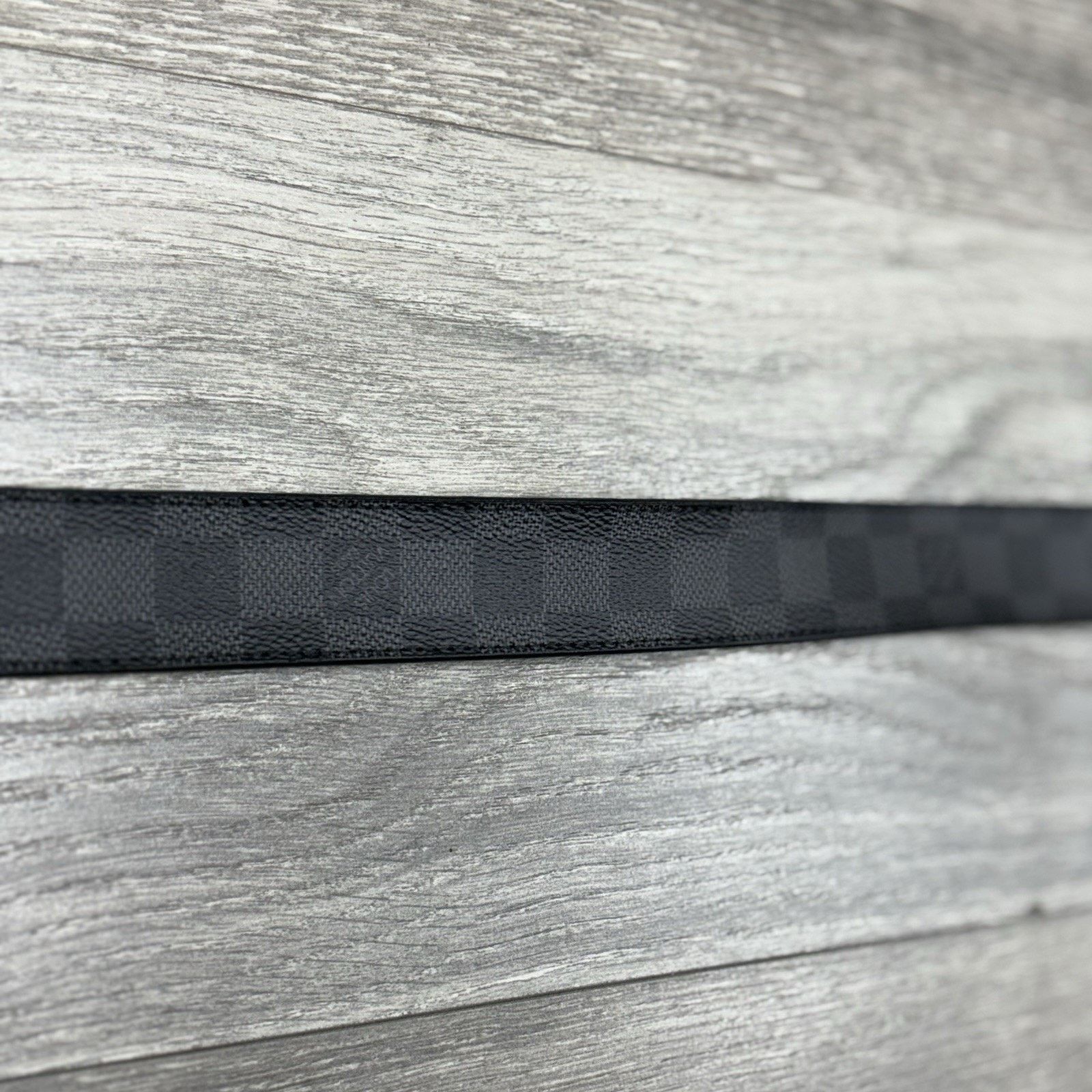 Louis Vuitton Louis Vuitton Pont Neuf 35mm Belt ' Damier Graphite ' Size ONE SIZE - 8 Thumbnail