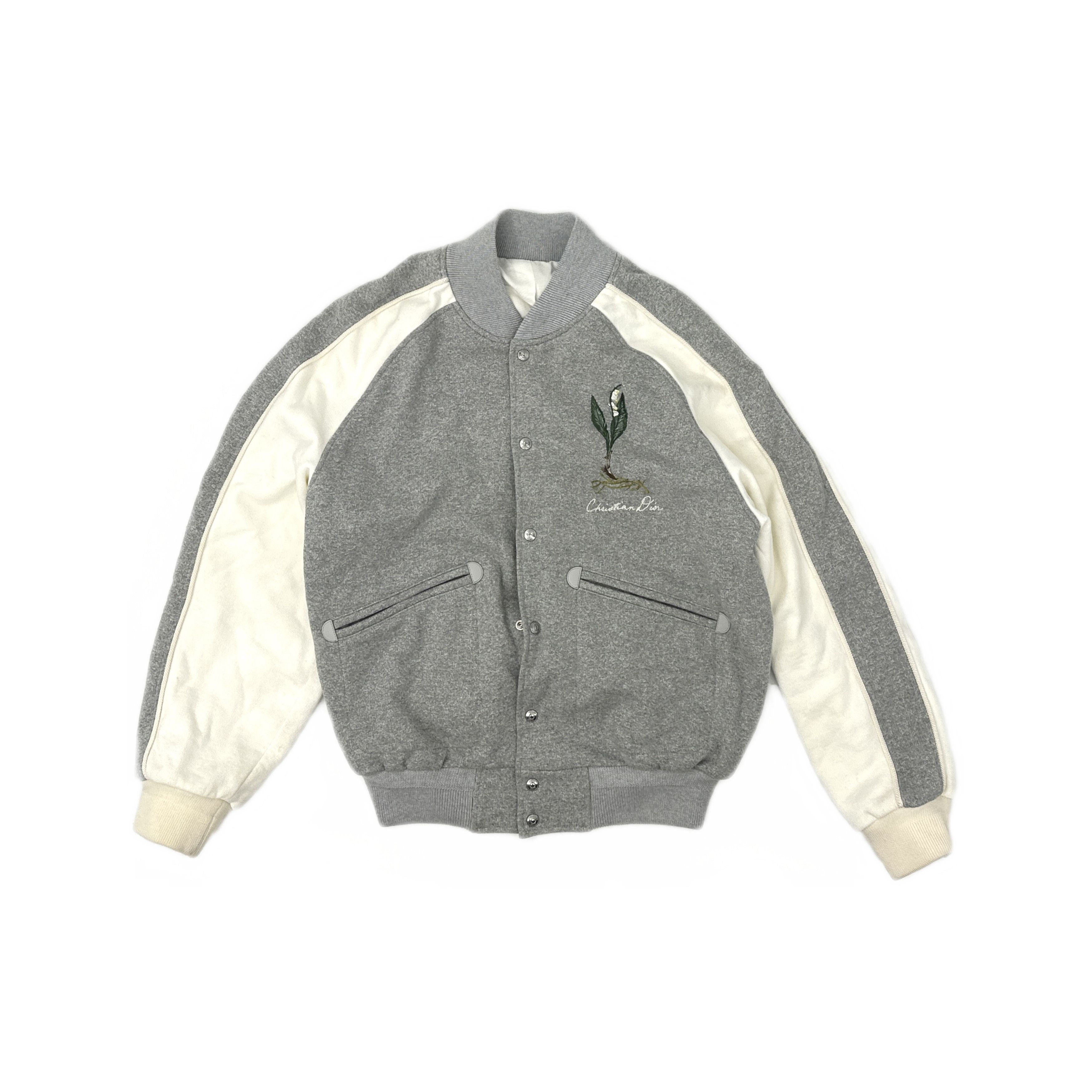 Dior Dior Lily of the Valley Varsity Jacket Size S Size US S / EU 44-46 / 1 - 1 Thumbnail