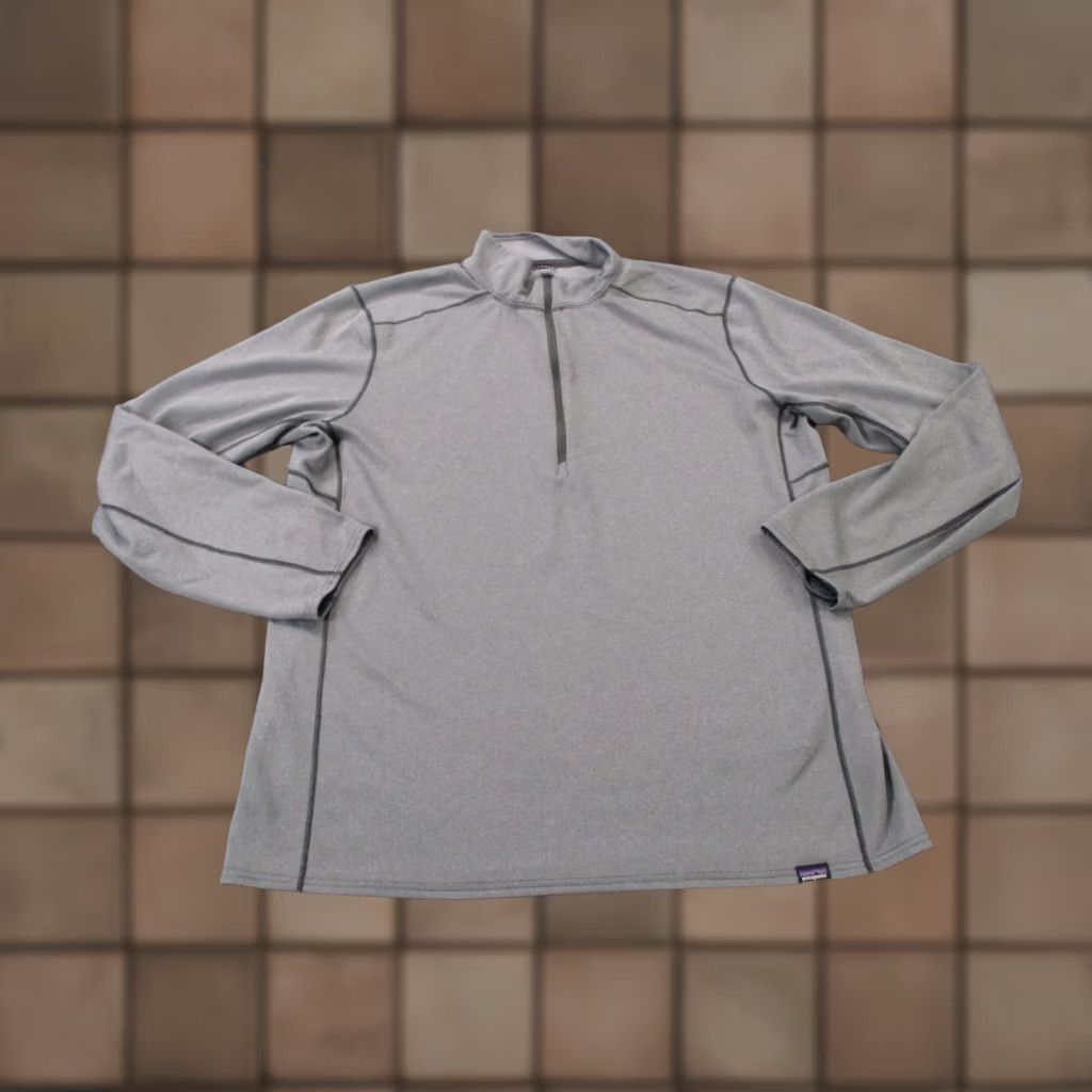 Patagonia Patagonia Jacket Mens L Gray Midweight Capilene Base Layer Hiking Camping 44445 Size US L / EU 52-54 / 3 - 1 Thumbnail