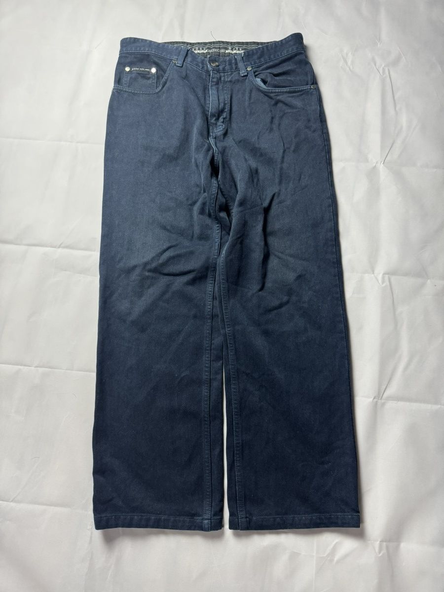 Diesel × Hugo Boss × Vintage HUGO BOSS Straight Leg Jeans | Fits Like 31x30 | Dark Navy Size US 30 / EU 46 - 2 Thumbnail