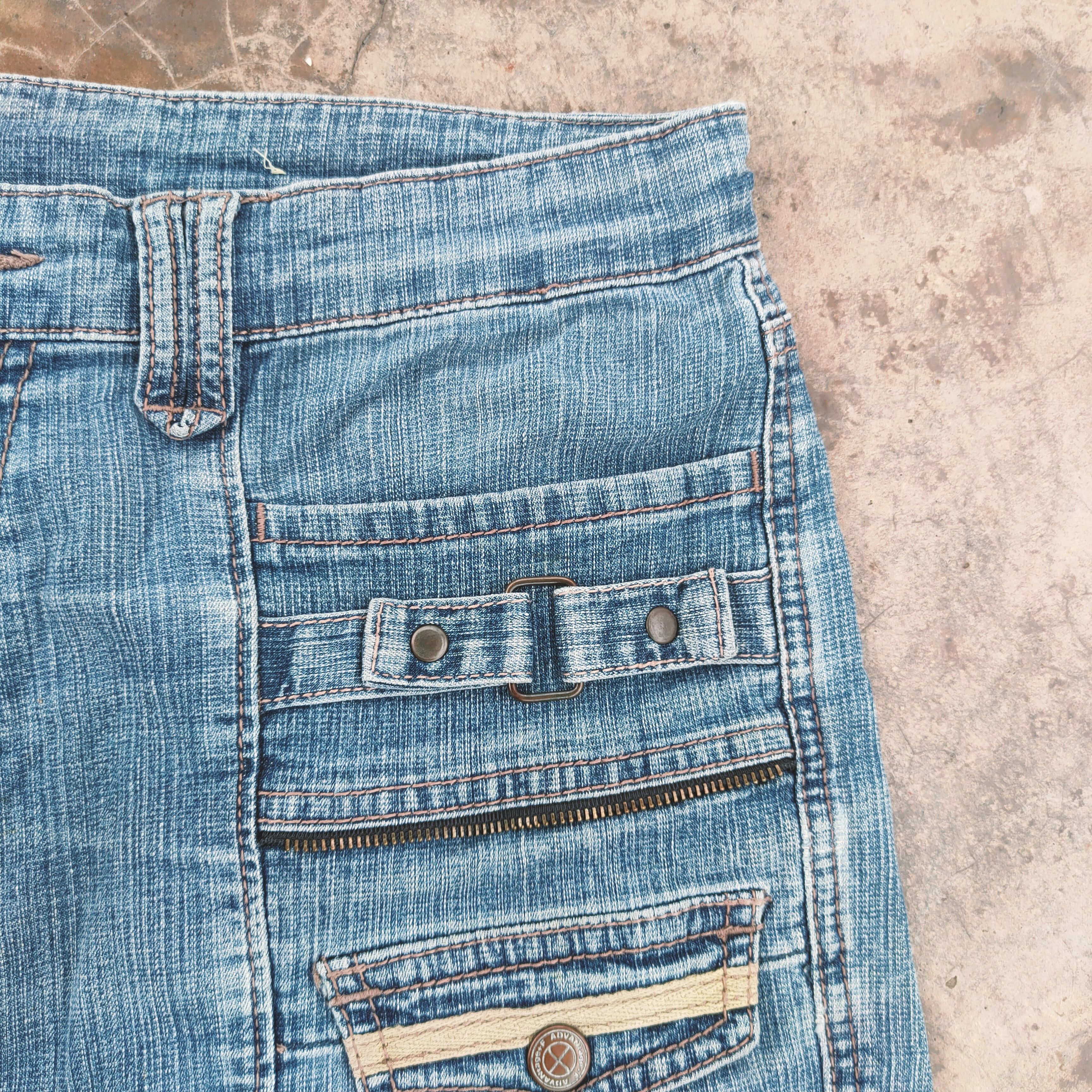 Japanese Brand × Jean × Vintage VINTAGE ADVANTAGE FADED JEANS DENIM PANTS Size US 34 / EU 50 - 4 Thumbnail